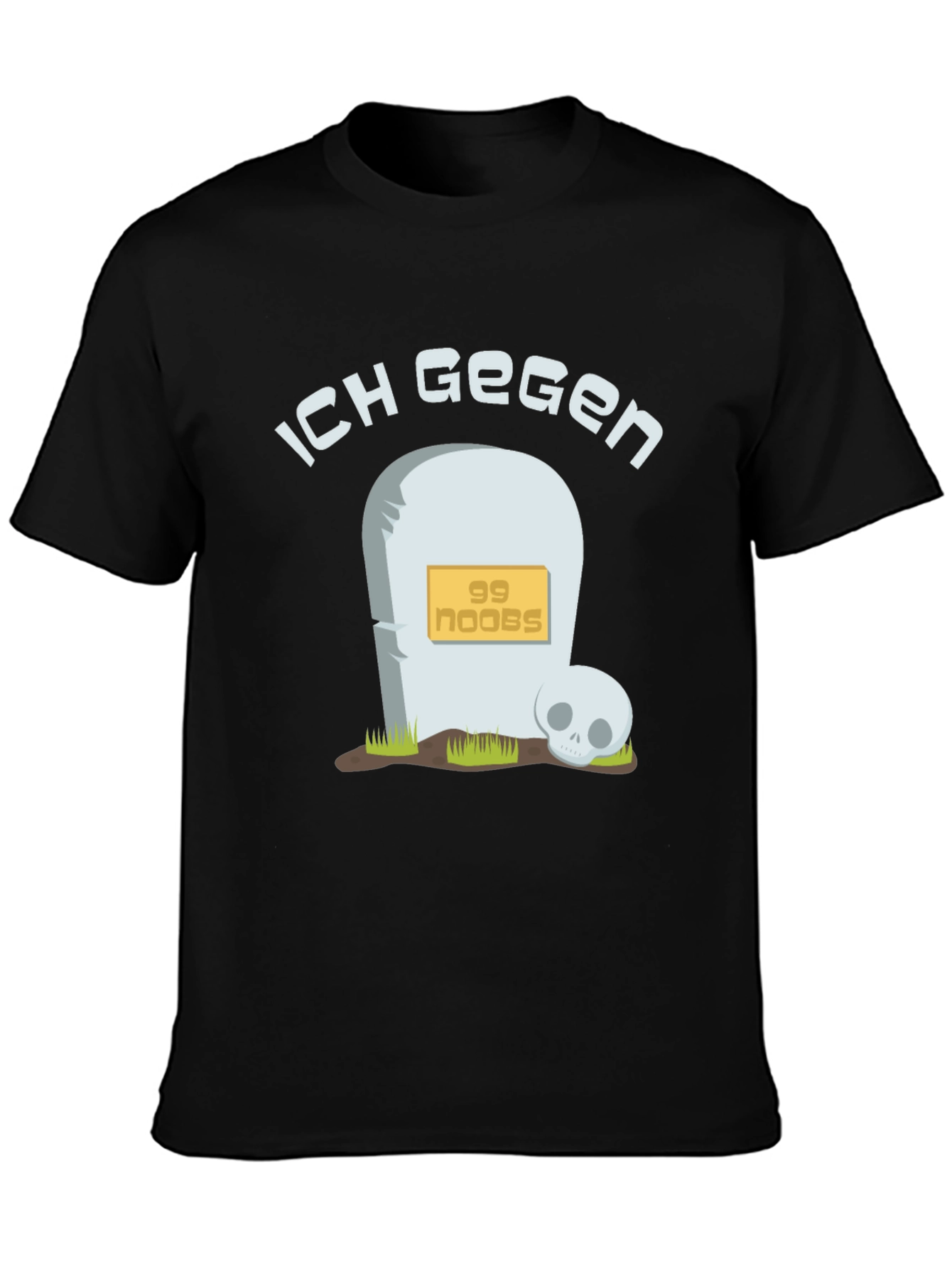 Ich Gegen 99 Noobs Black T-Shirt