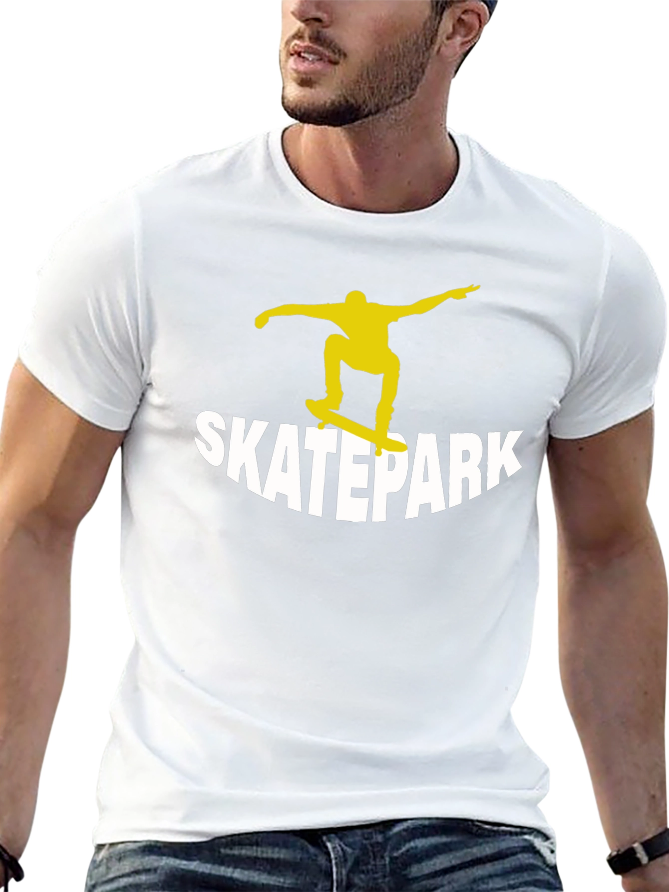 Skatepark Graphic Tee - Cool Skater Design