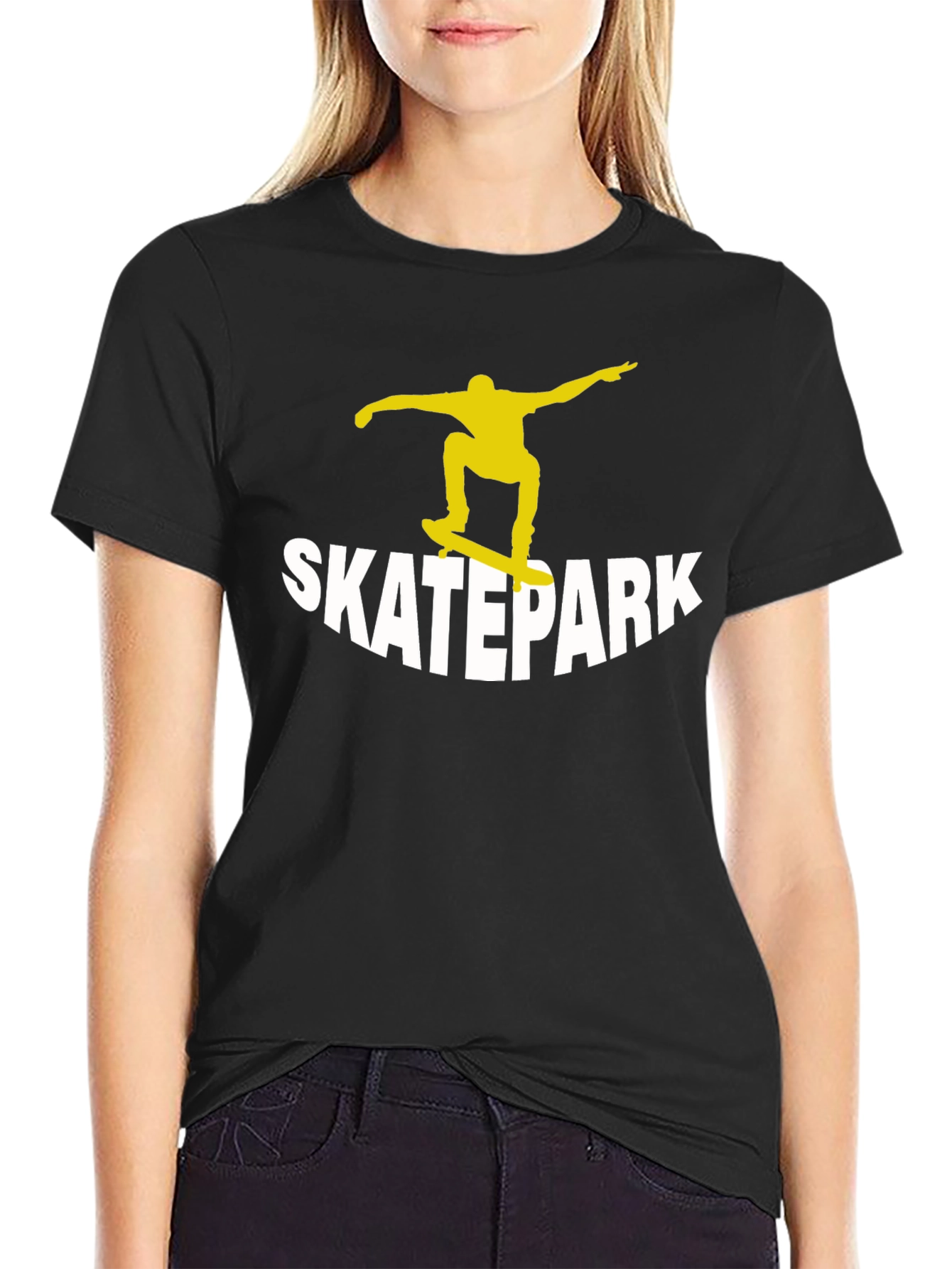 Skatepark Graphic Tee - Cool Skater Design