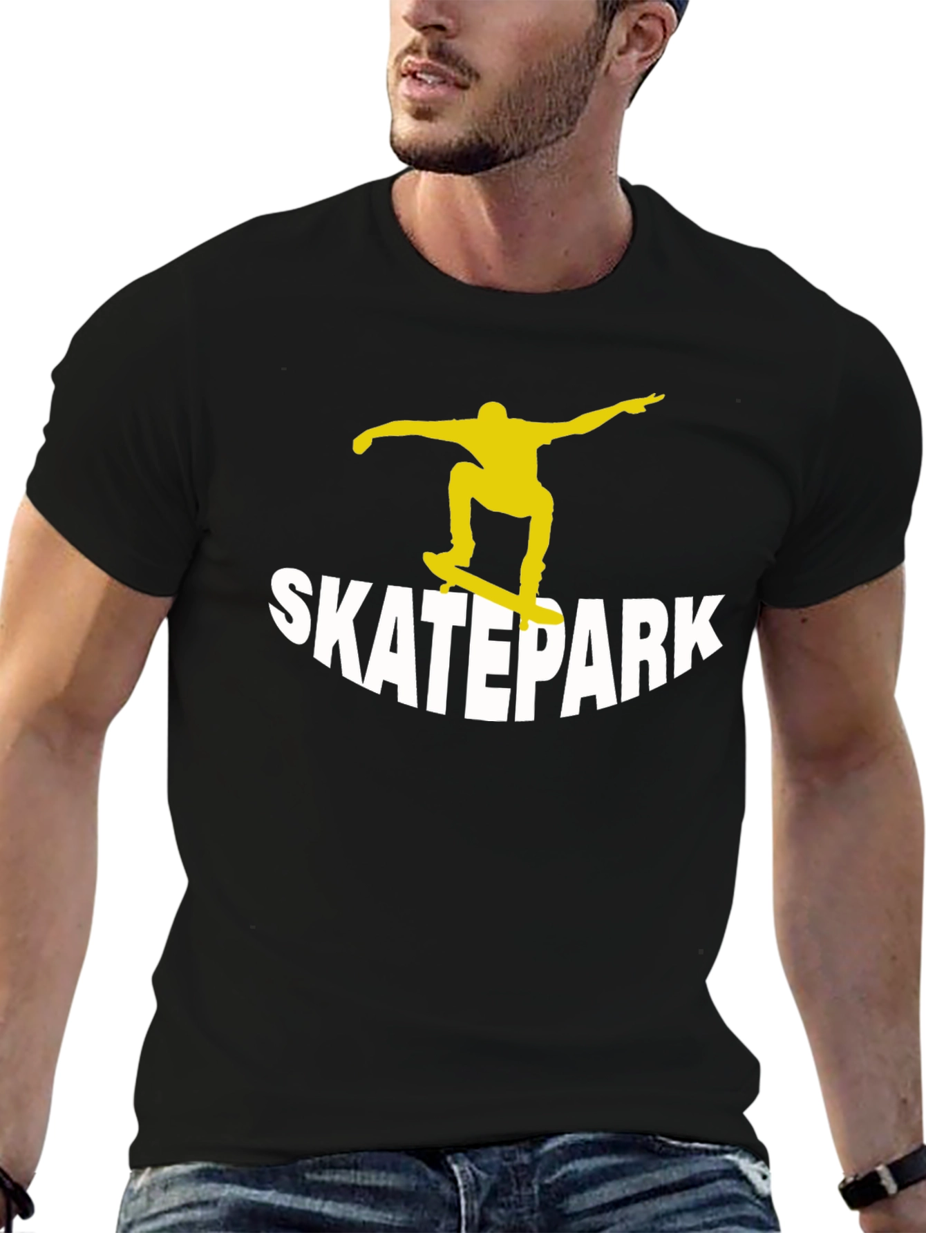 Skatepark Graphic Tee - Cool Skater Design
