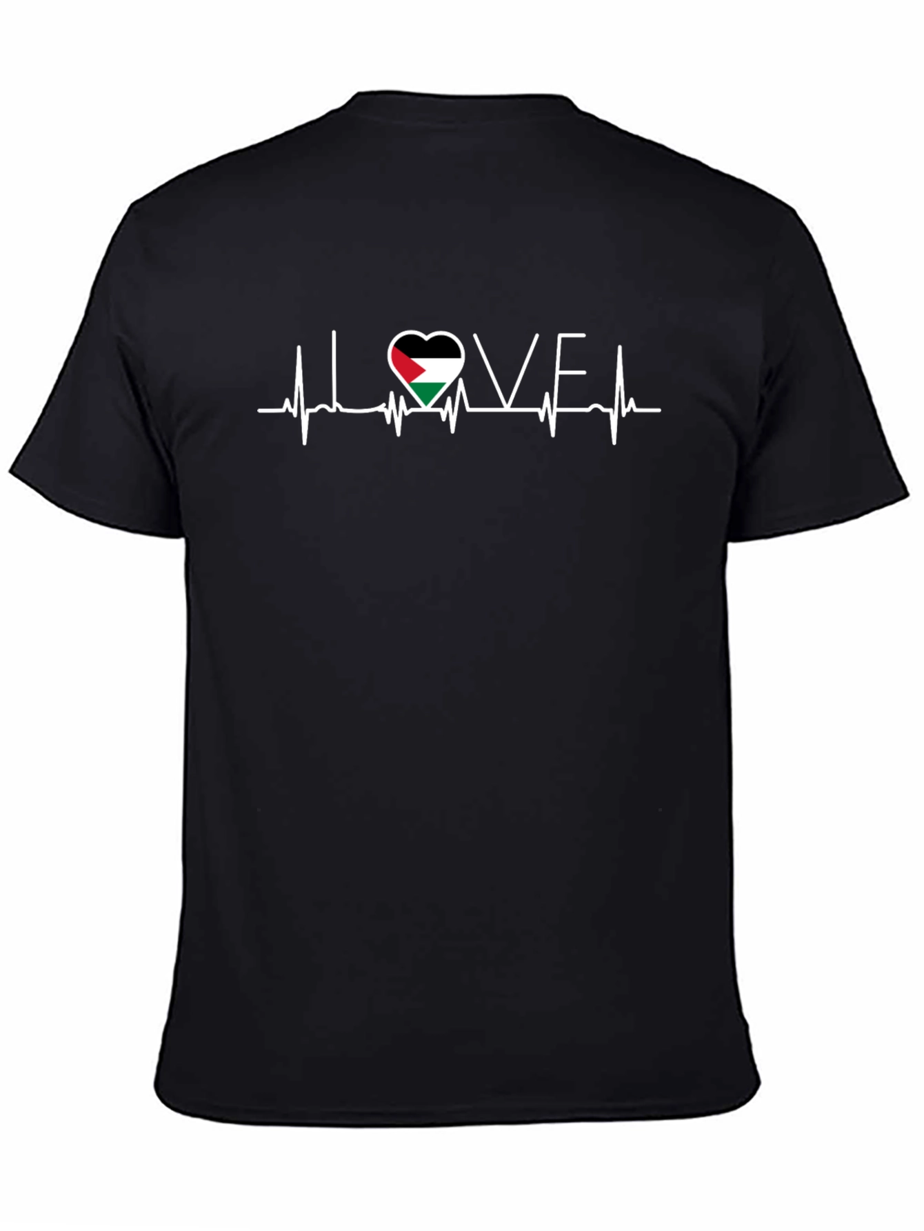 Palestine Love Heartbeat T-Shirt