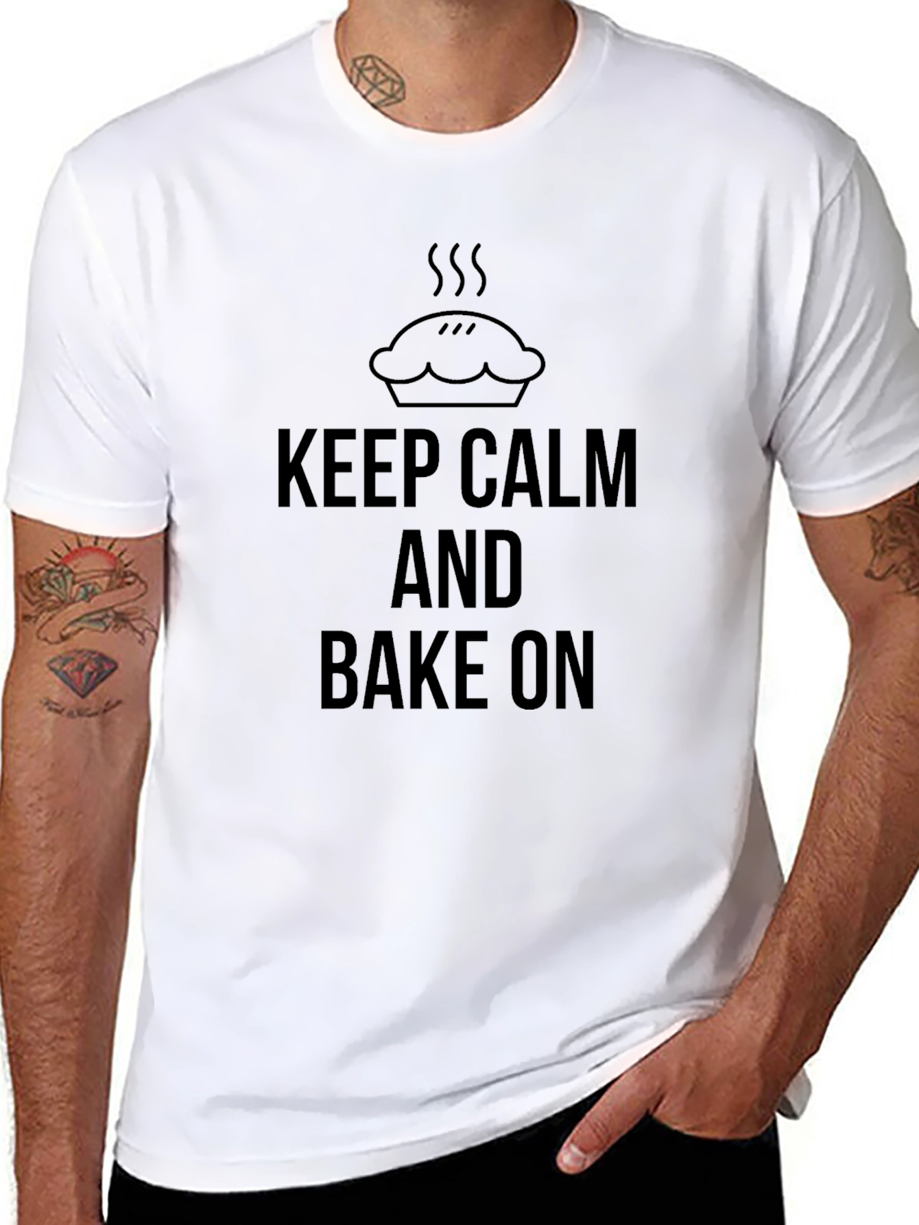 Keep Calm and Bake On T-Shirt