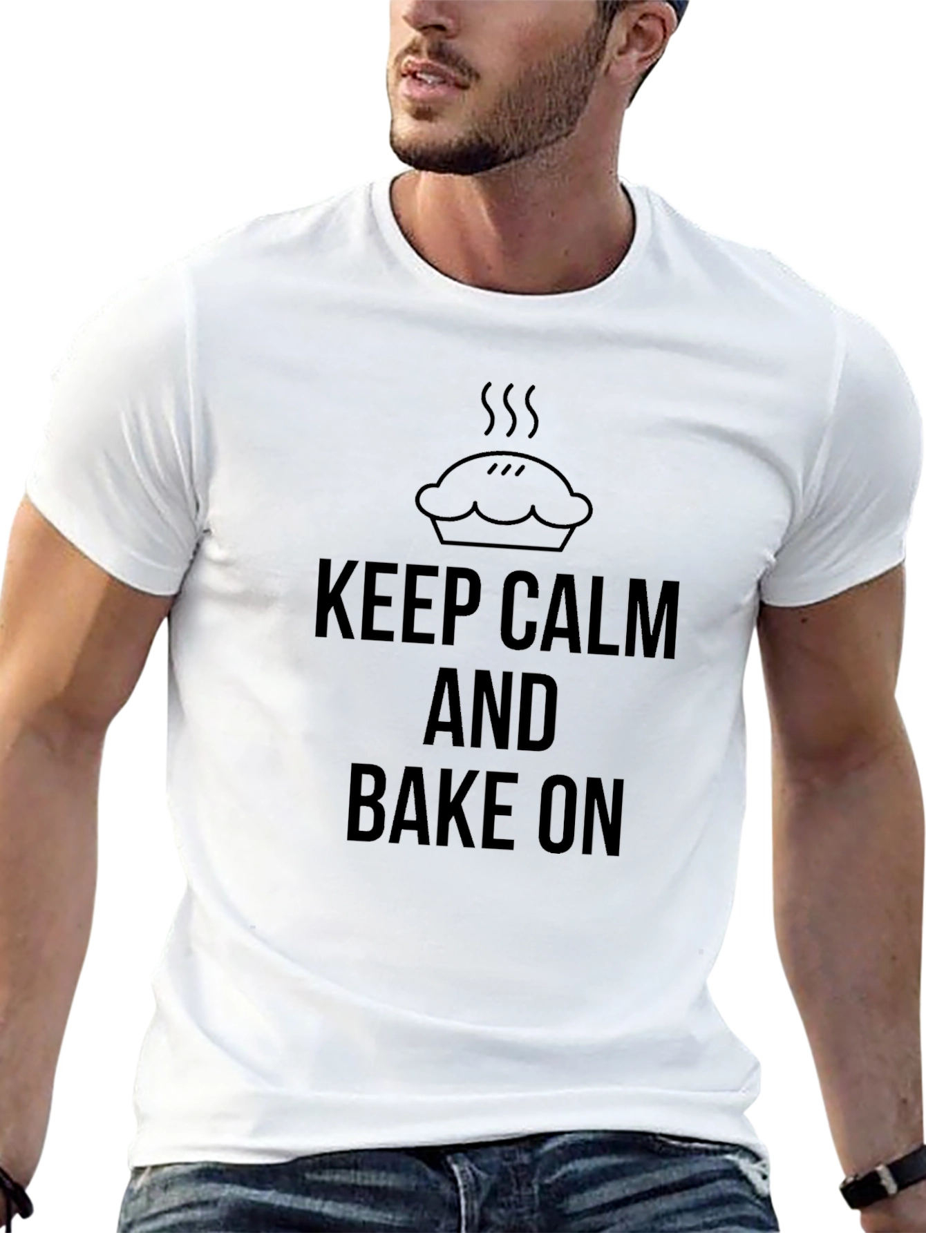 Keep Calm and Bake On T-Shirt