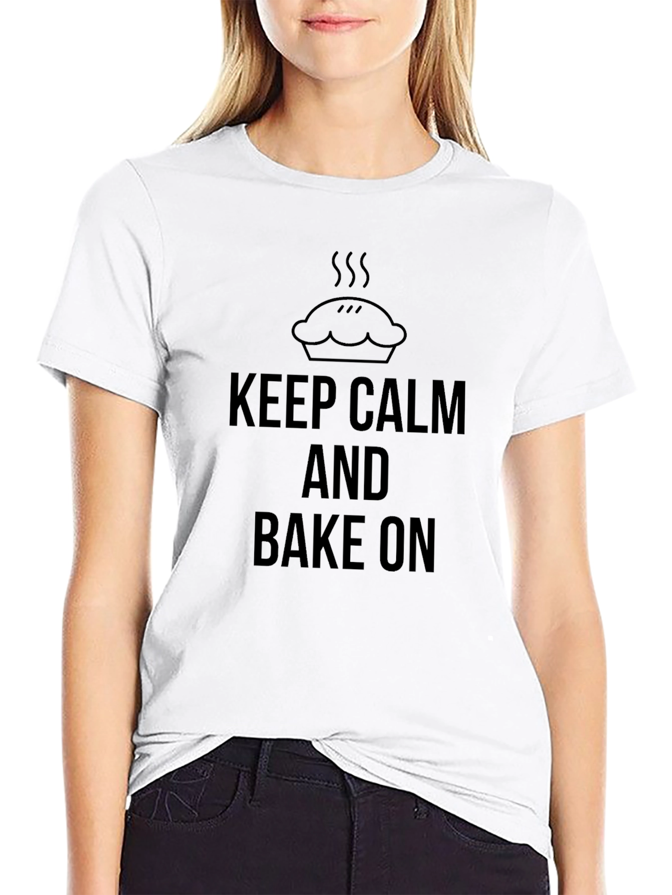 Keep Calm and Bake On T-Shirt