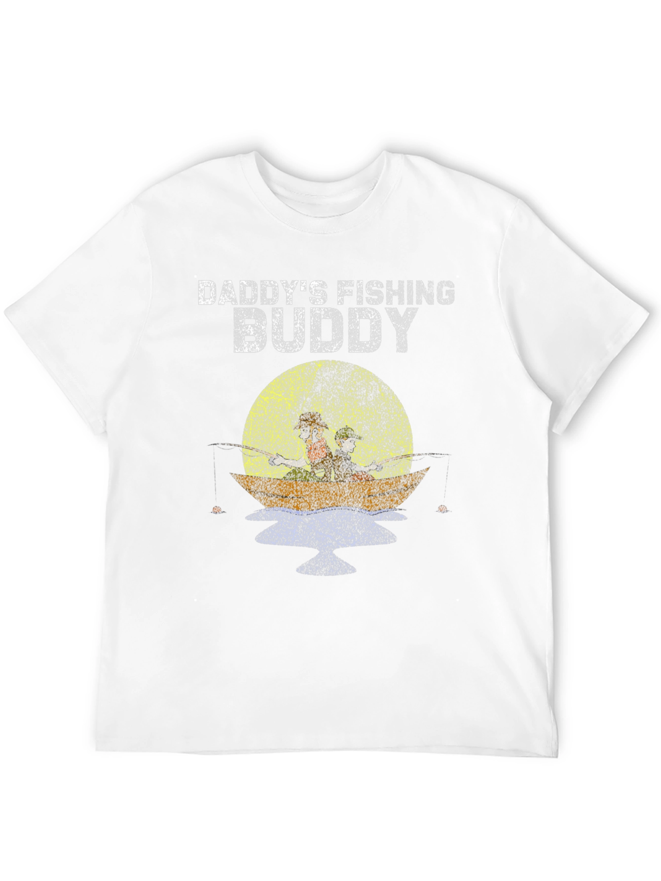Daddys Fishing Buddy T-Shirt - Black
