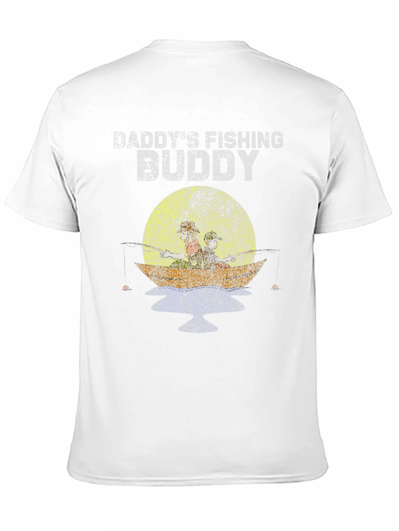 Daddys Fishing Buddy T-Shirt - Black