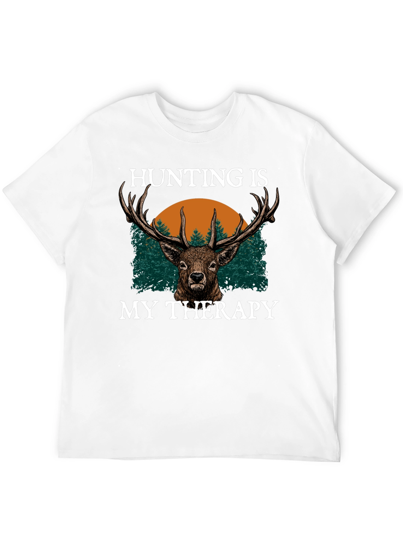 Hunting is My Therapy Graphic Tee