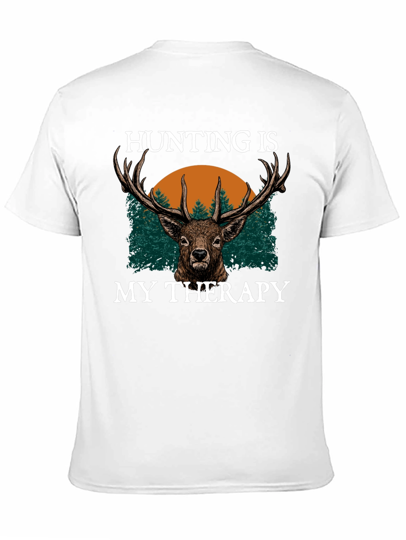 Hunting is My Therapy Graphic Tee