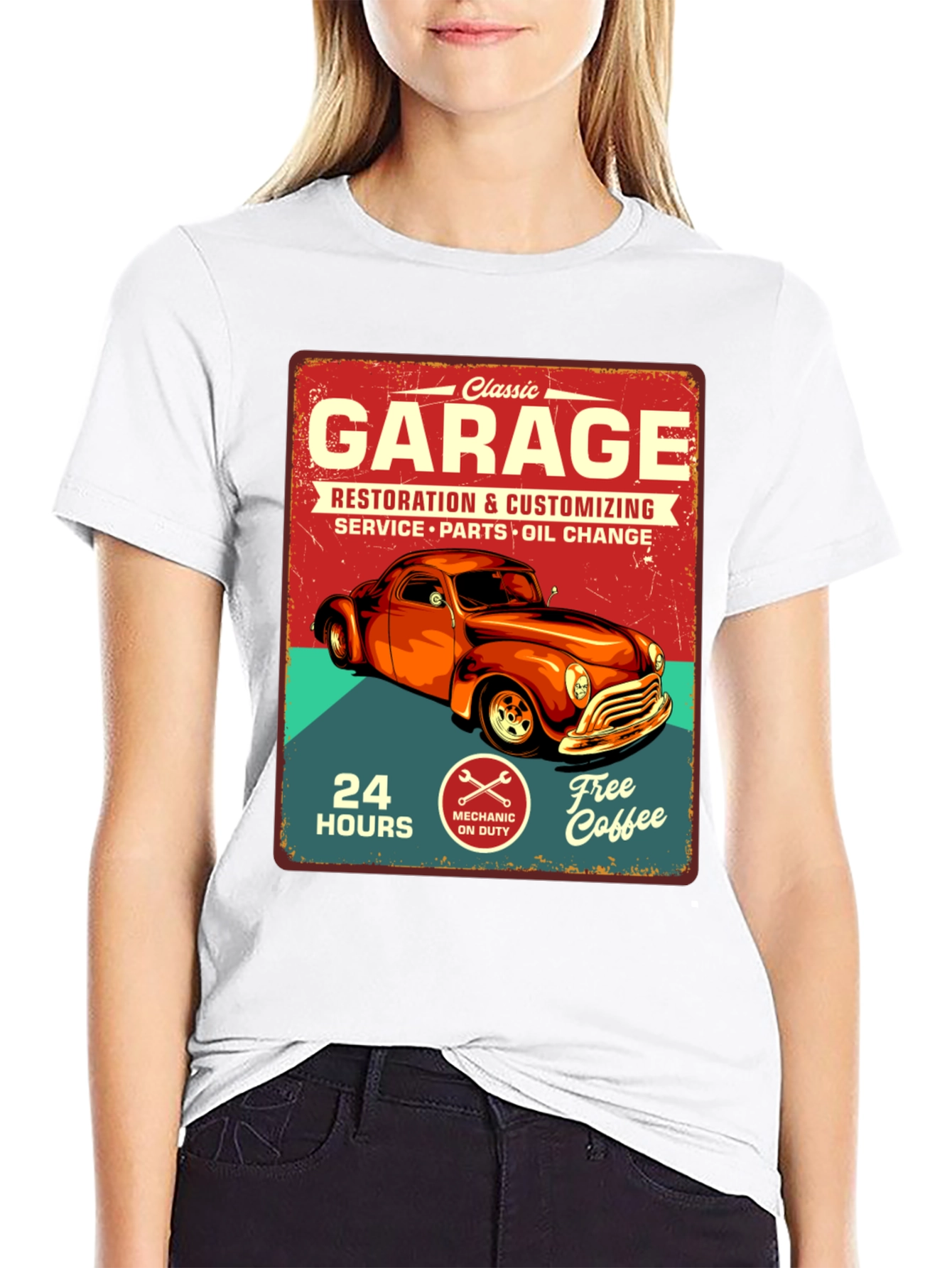 Classic Garage Retro Graphic T-Shirt