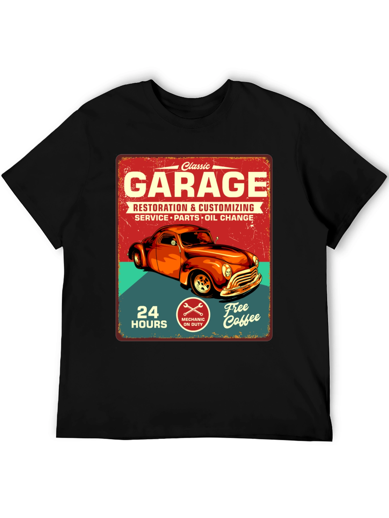 Classic Garage Retro Graphic T-Shirt