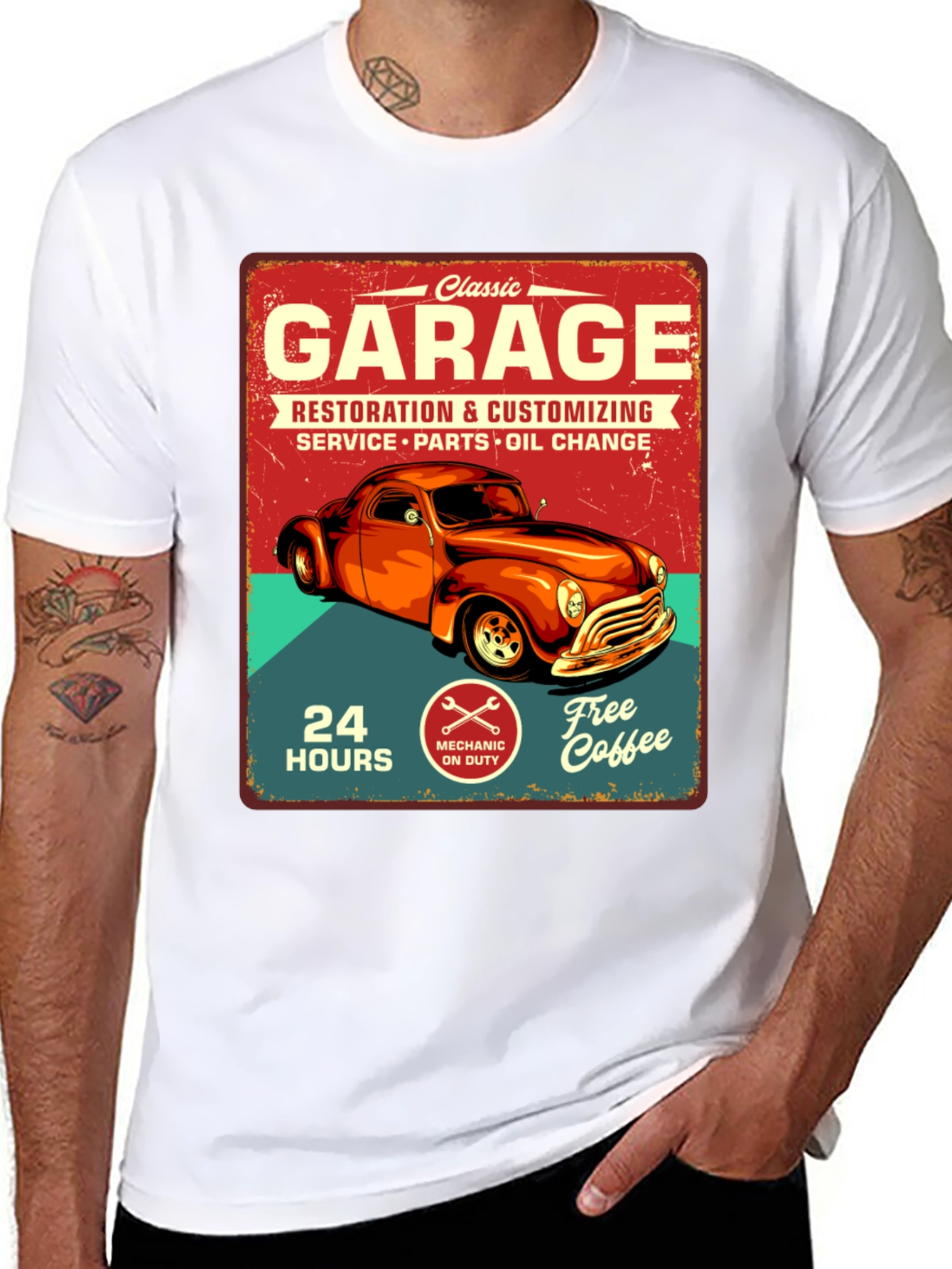 Classic Garage Retro Graphic T-Shirt