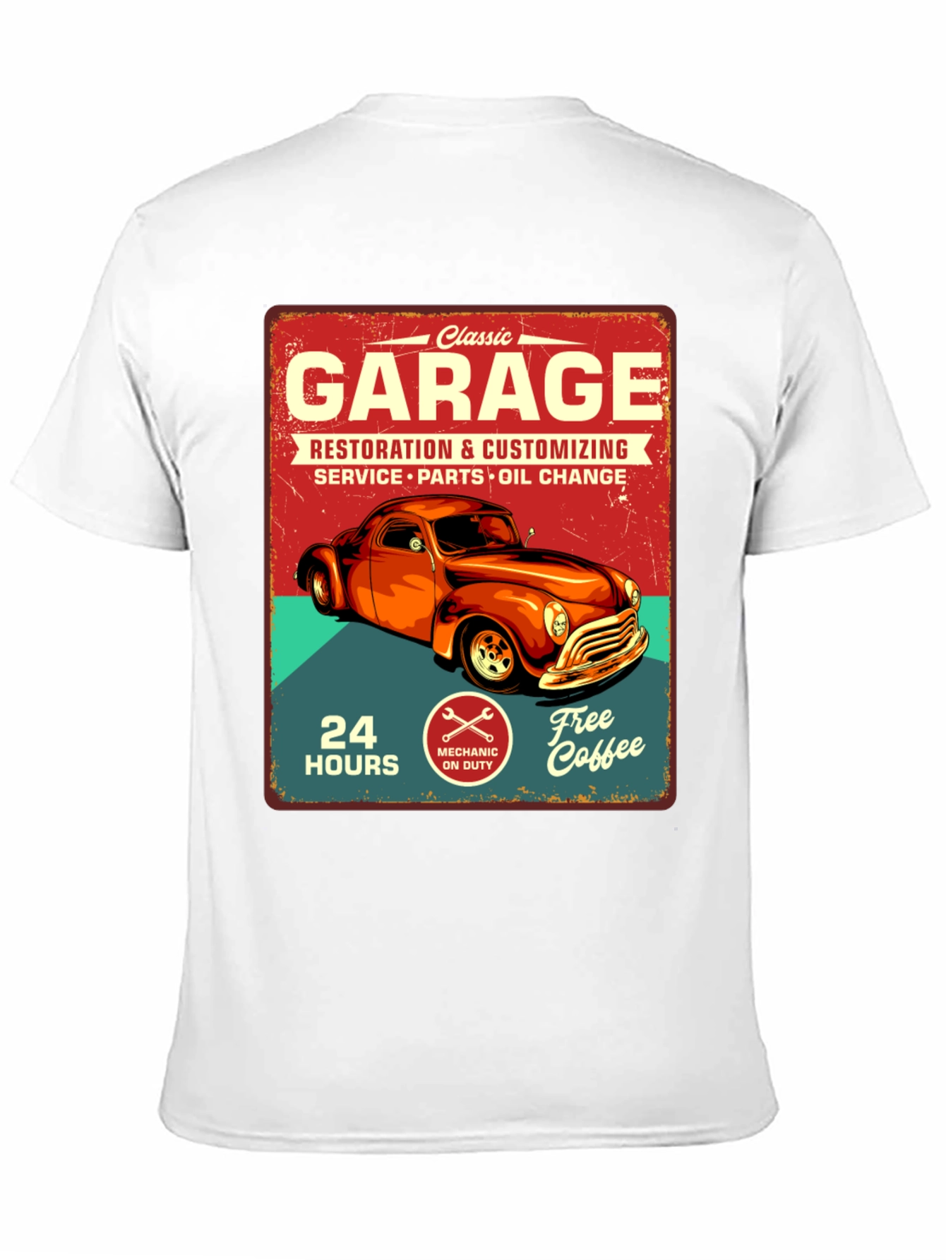 Classic Garage Retro Graphic T-Shirt