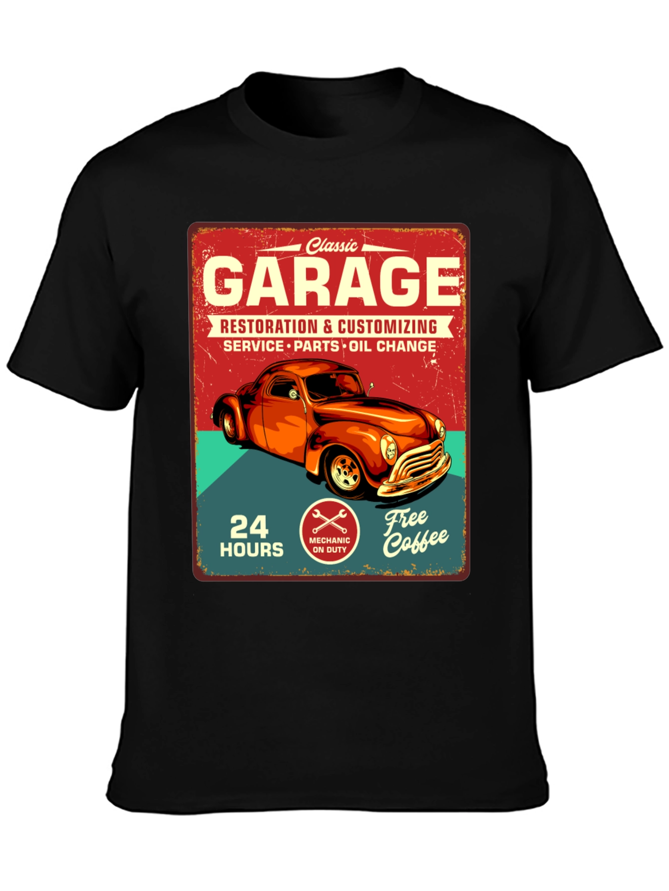 Classic Garage Retro Graphic T-Shirt
