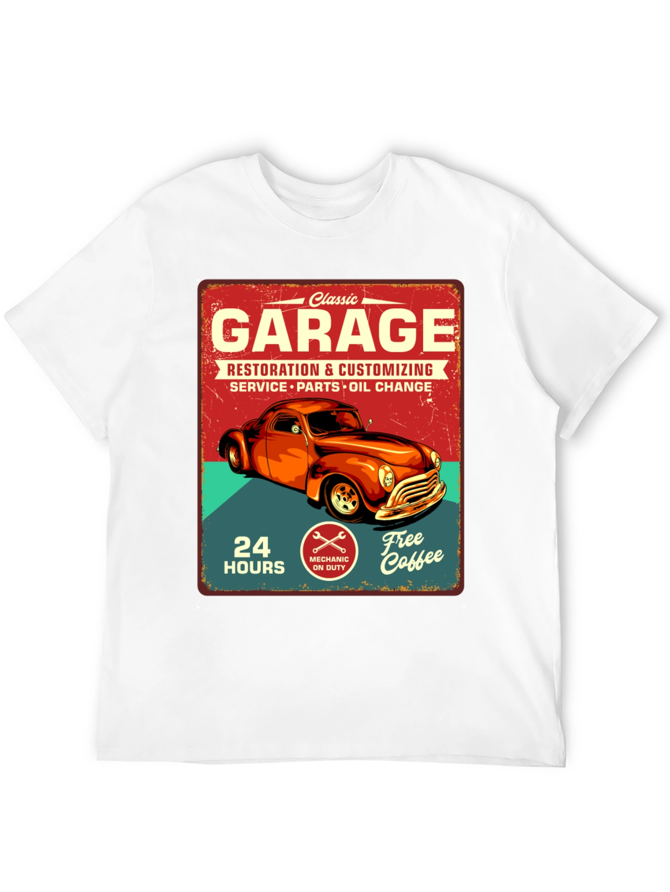 Classic Garage Retro Graphic T-Shirt
