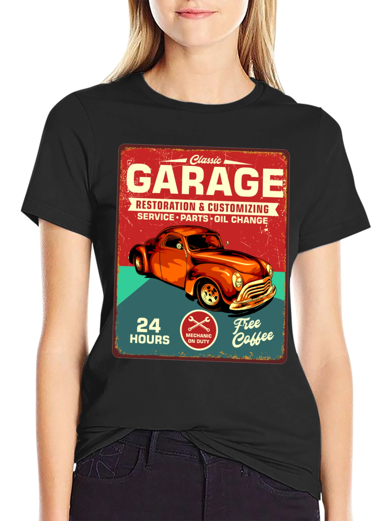 Classic Garage Retro Graphic T-Shirt