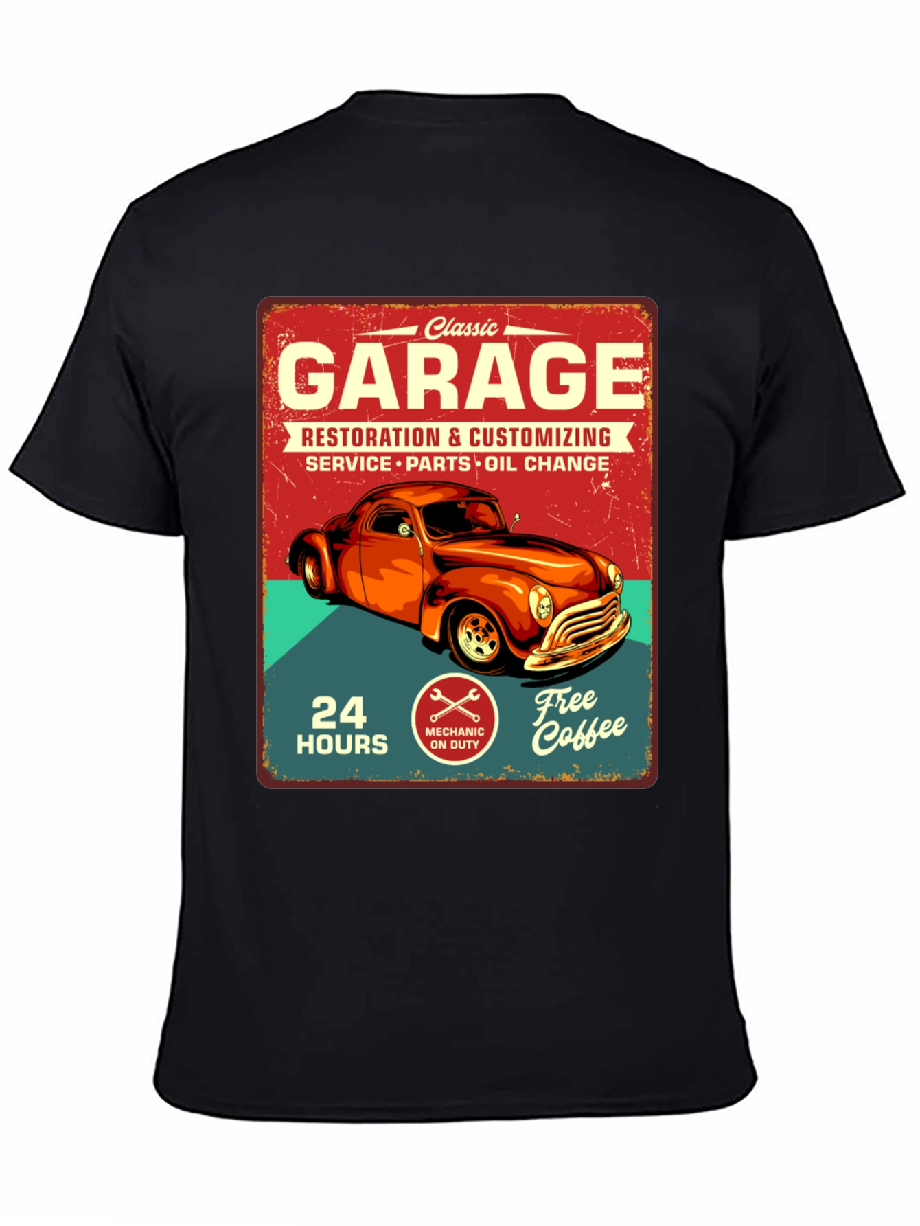 Classic Garage Retro Graphic T-Shirt