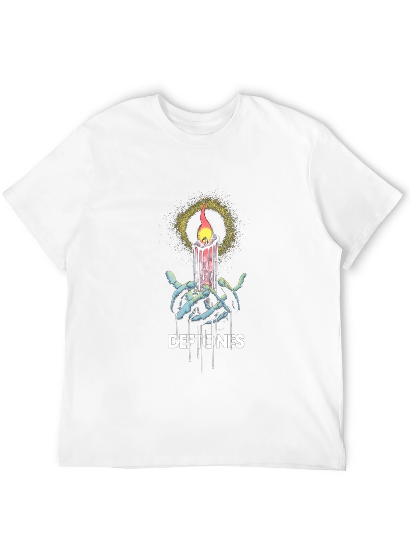 Deftones Candle T-Shirt - Black