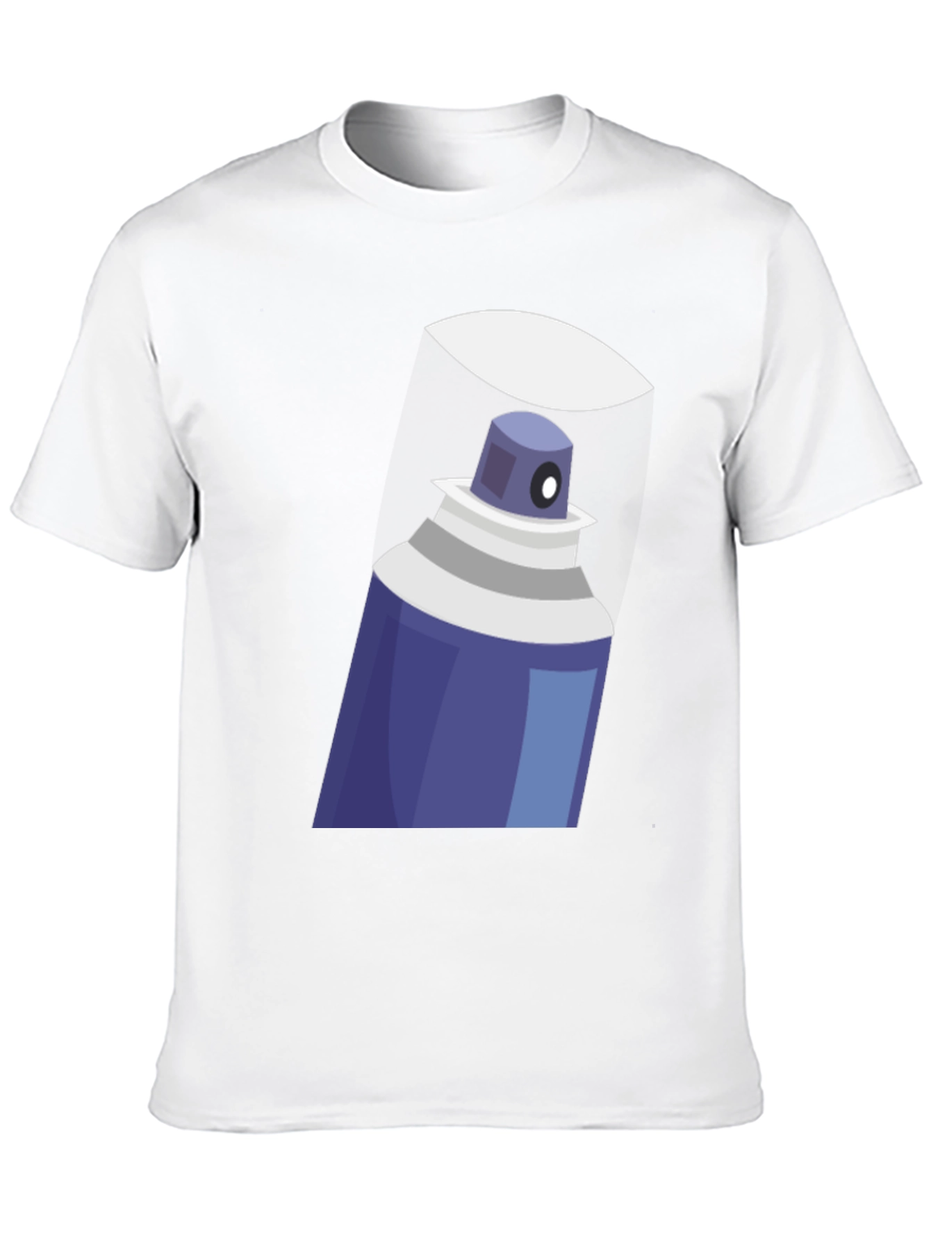 Spray Paint Graphic Tee - Cool Artistic T-Shirt