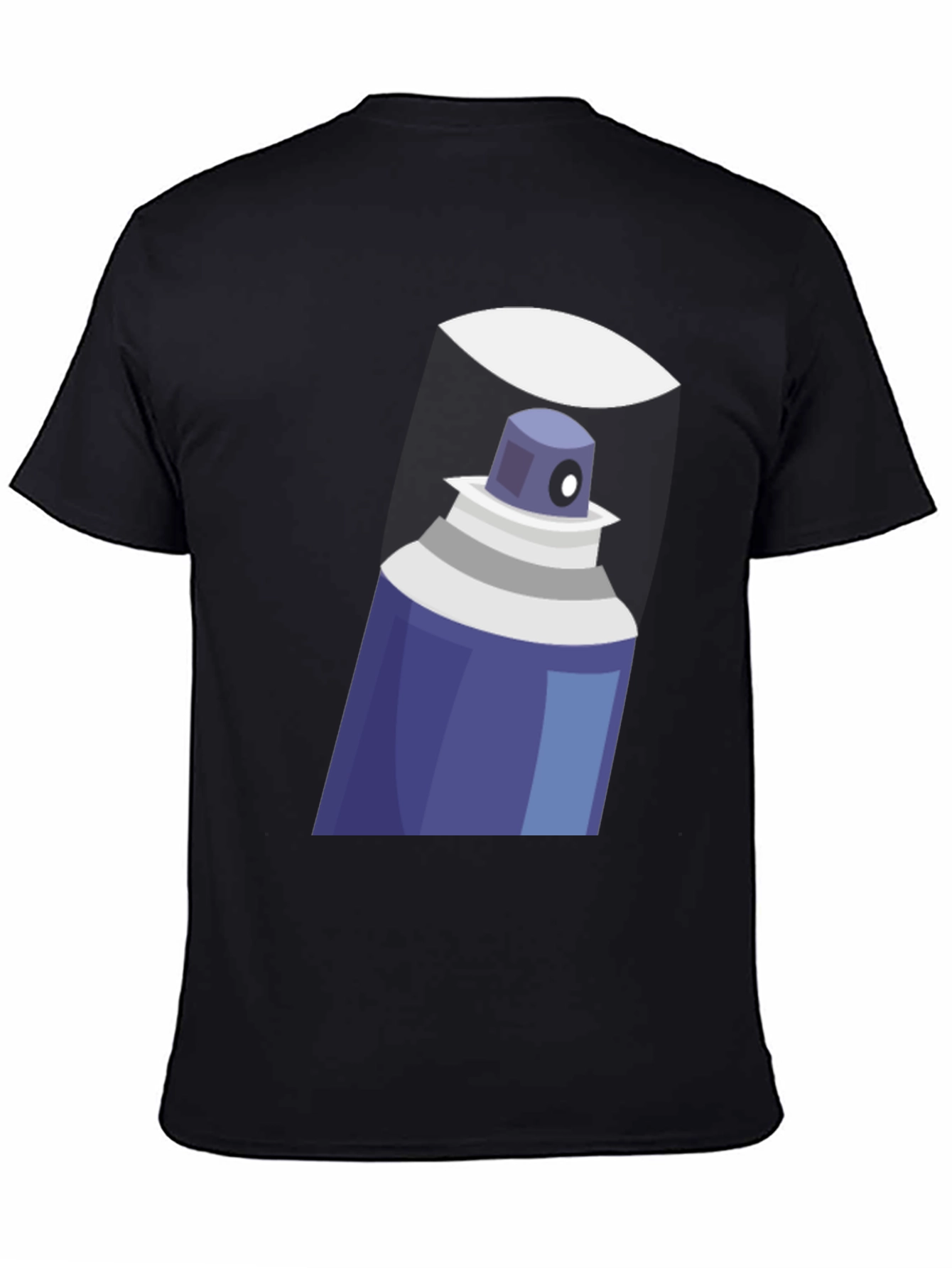 Spray Paint Graphic Tee - Cool Artistic T-Shirt