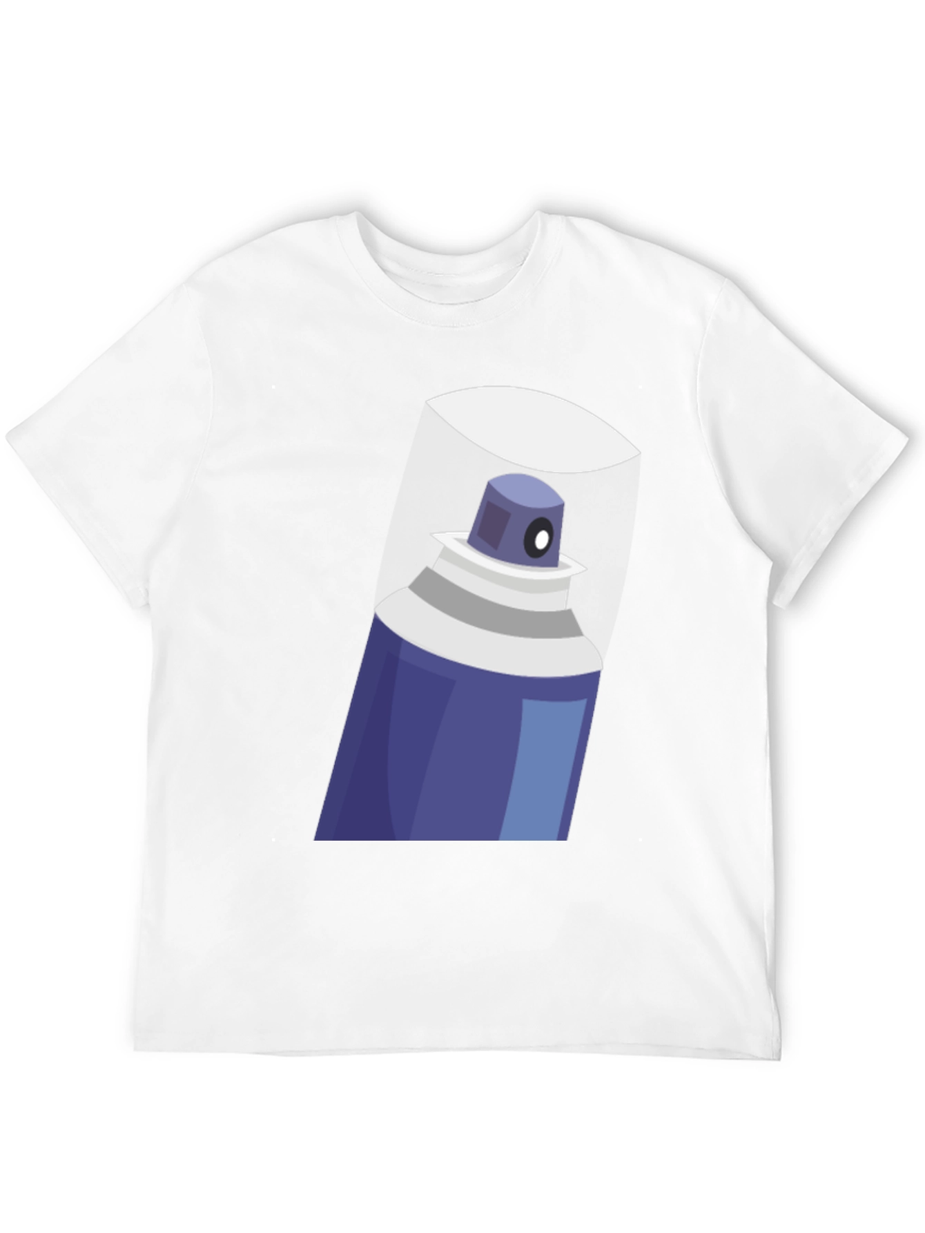 Spray Paint Graphic Tee - Cool Artistic T-Shirt