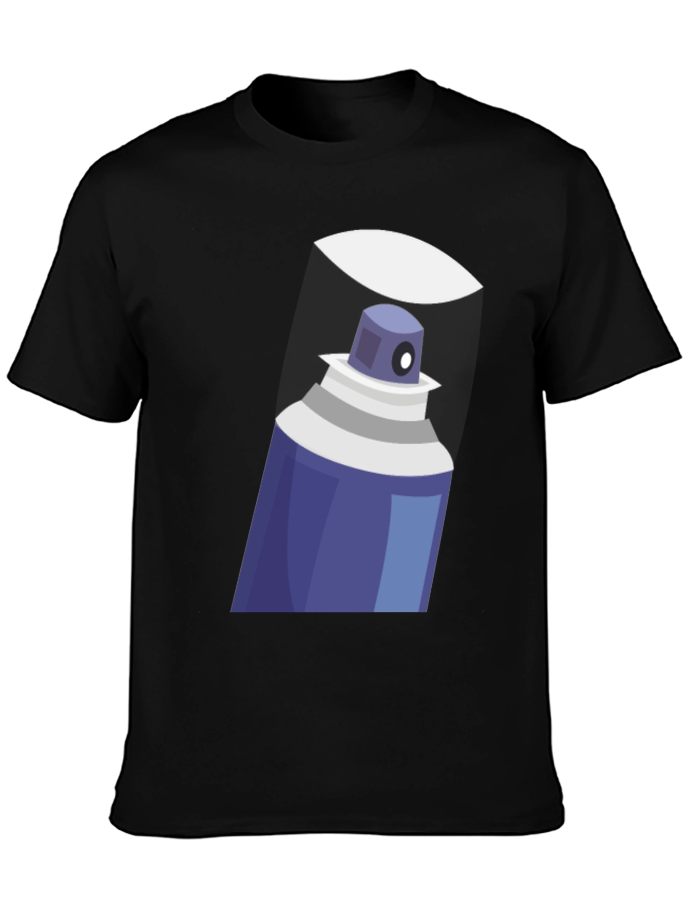 Spray Paint Graphic Tee - Cool Artistic T-Shirt