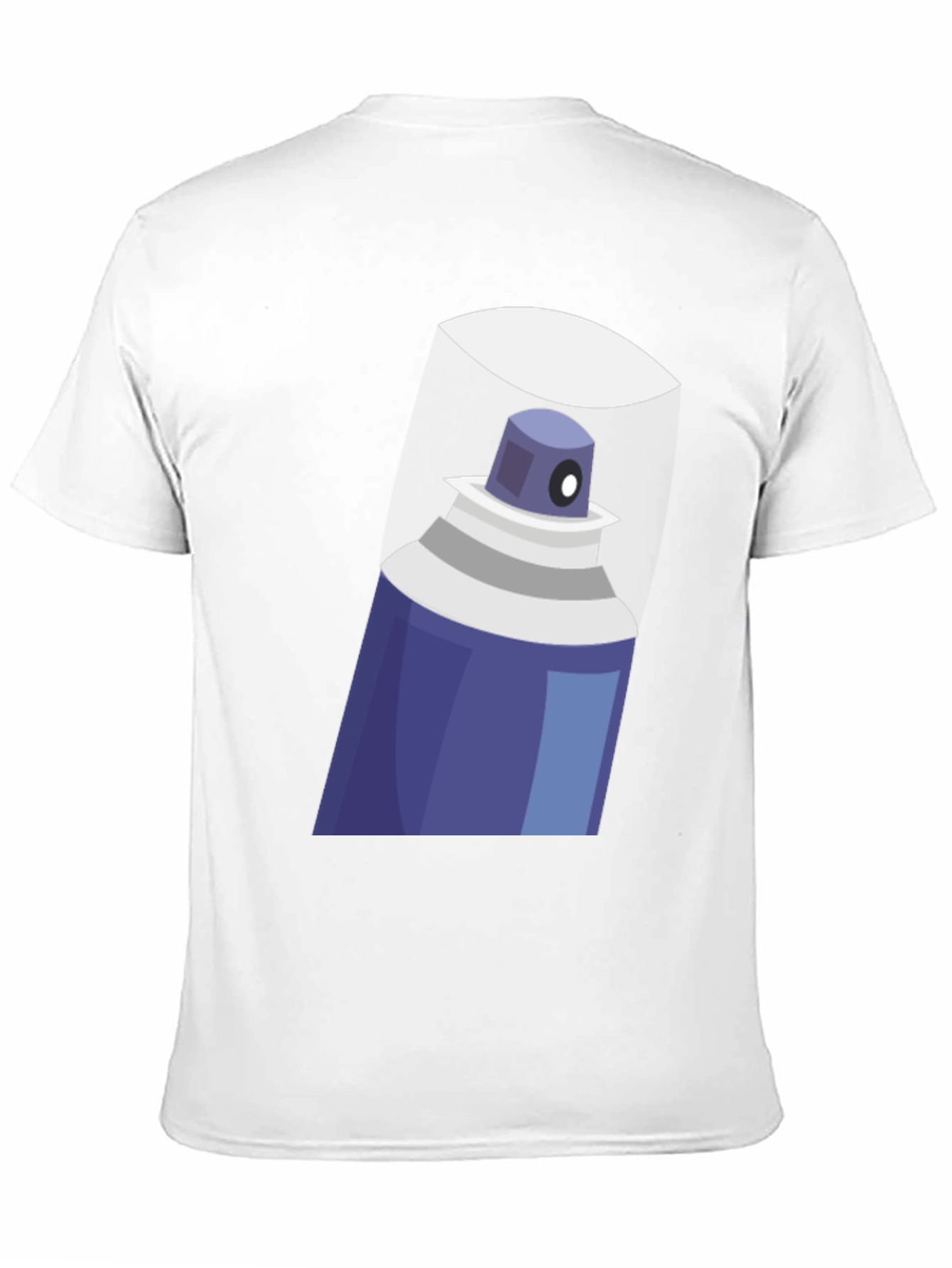 Spray Paint Graphic Tee - Cool Artistic T-Shirt