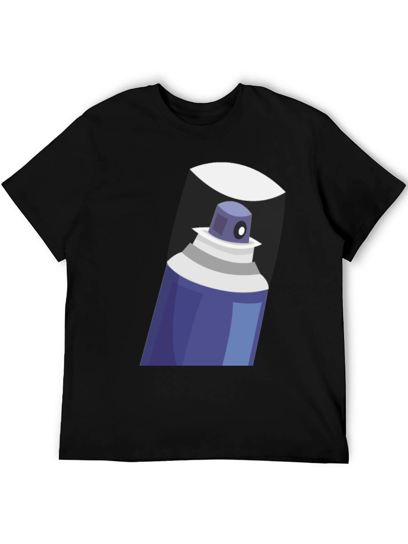 Spray Paint Graphic Tee - Cool Artistic T-Shirt