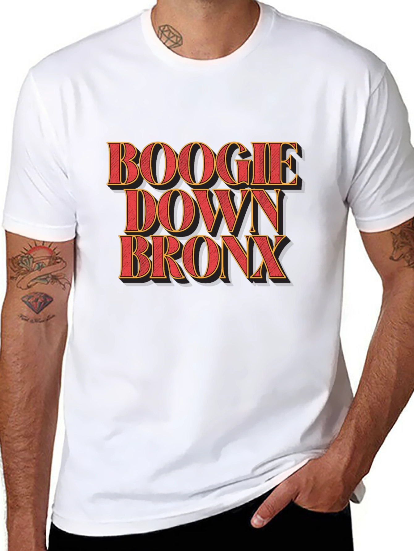 Boogie Down Bronx Graphic T-Shirt