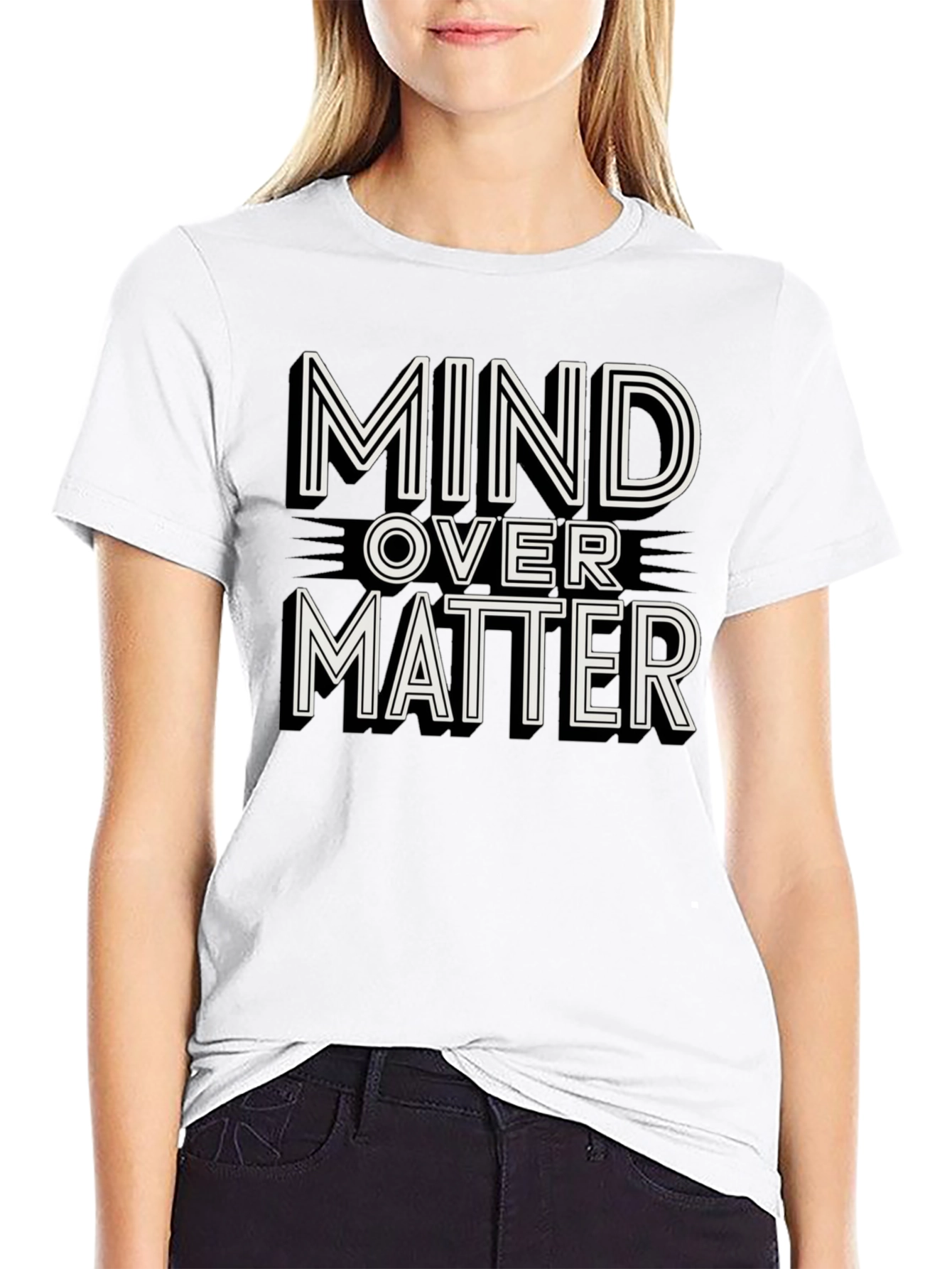 Mind Over Matter Graphic Tee - Motivation Shirt