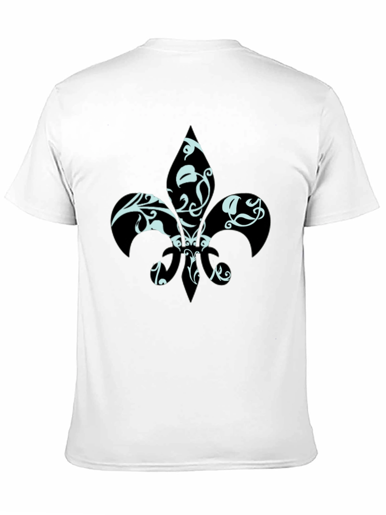 Fleur-de-lis Graphic Black T-Shirt