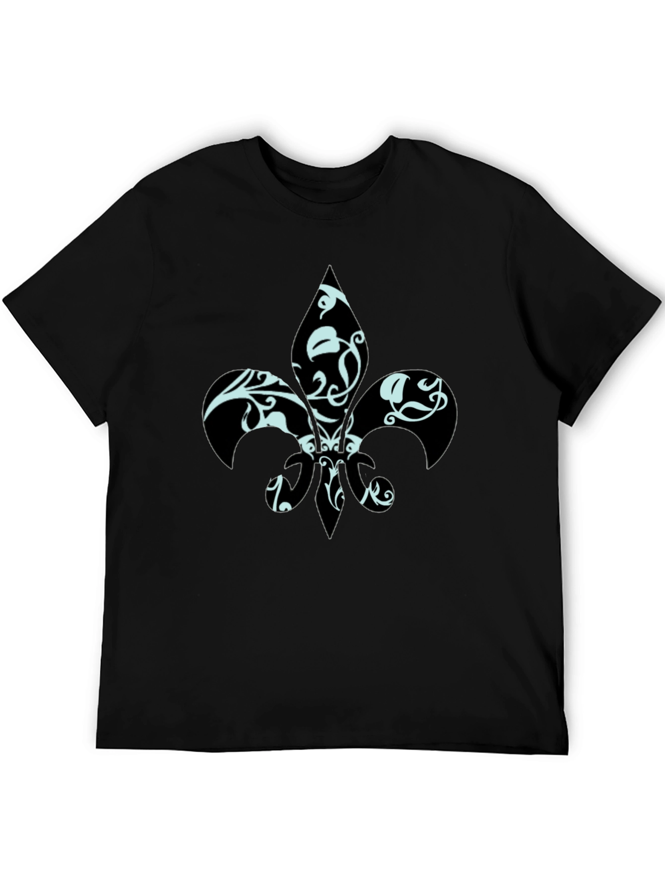 Fleur-de-lis Graphic Black T-Shirt