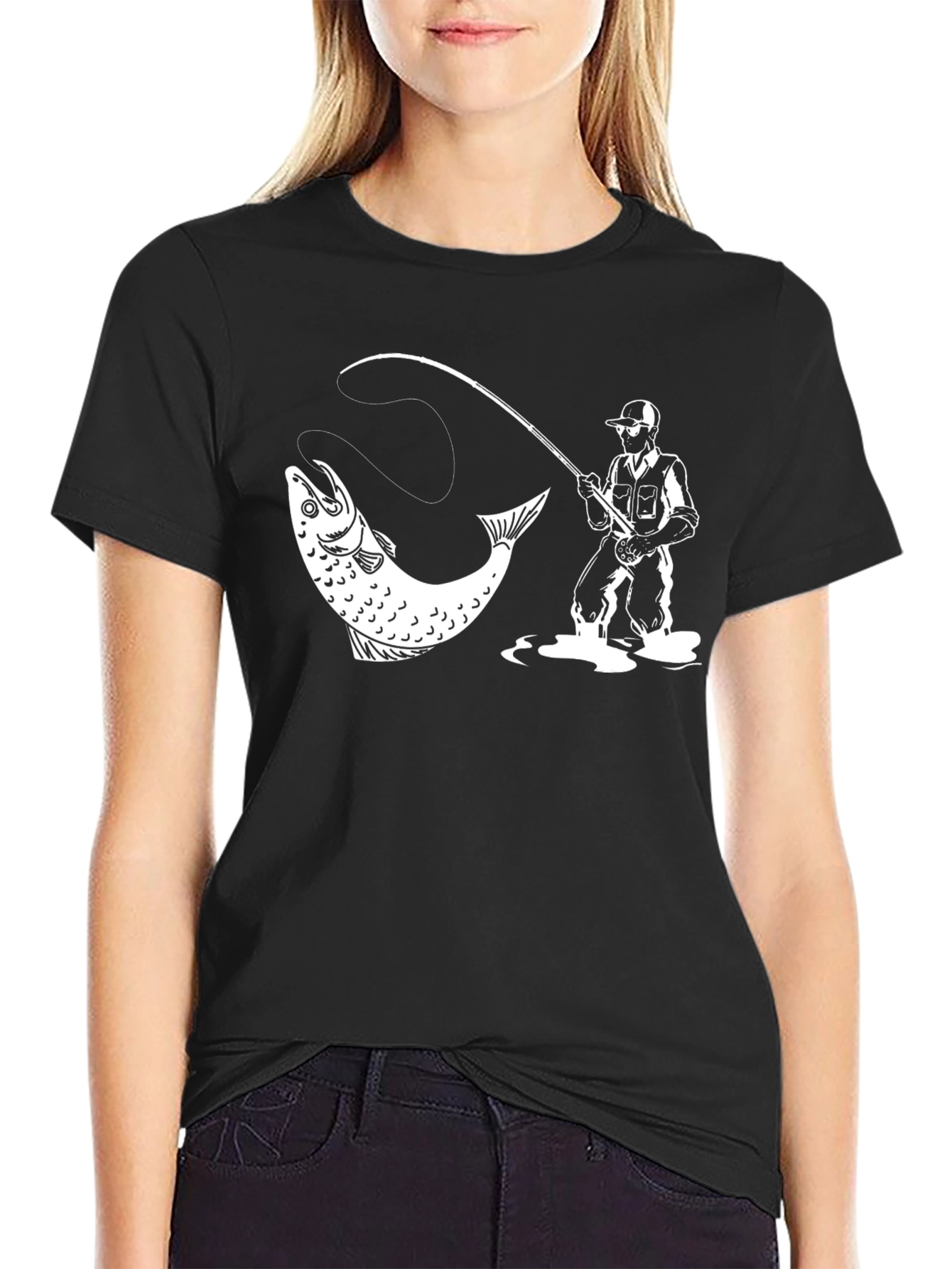 Fishing T-Shirt: Catch of the Day Graphic Tee
