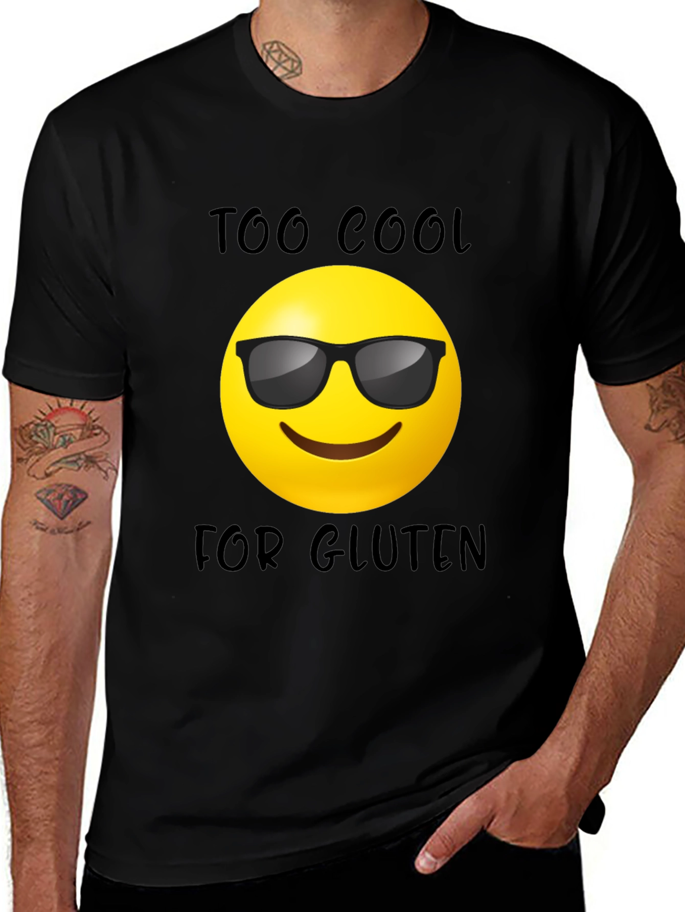 Cool Emoji Gluten-Free T-Shirt