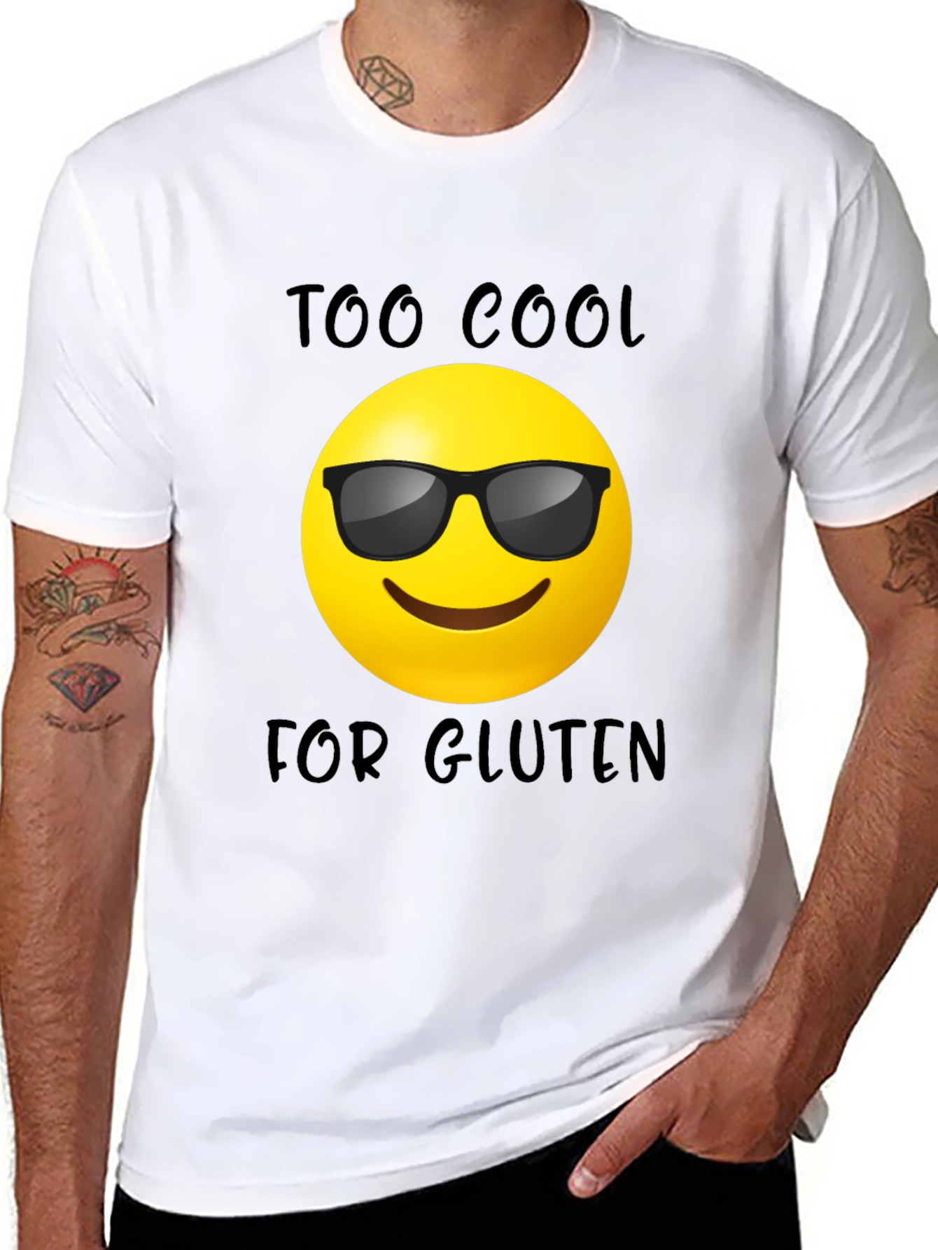 Cool Emoji Gluten-Free T-Shirt