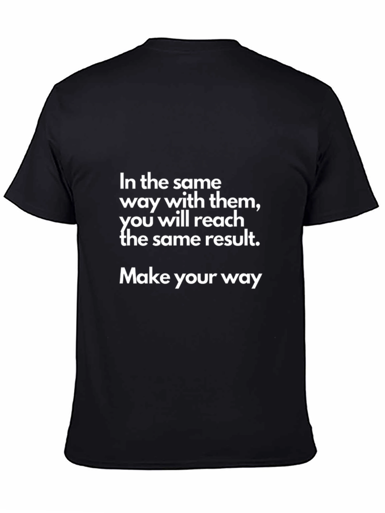 Motivational T-Shirt: Reach Your Result