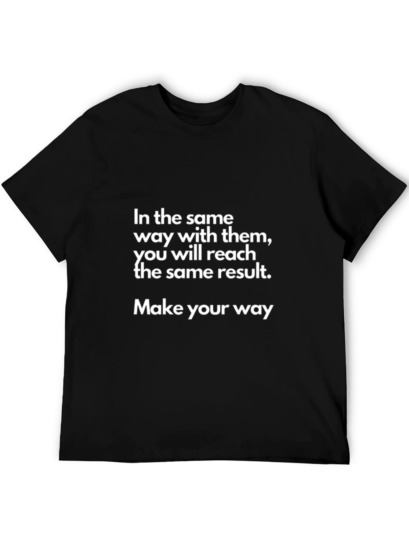 Motivational T-Shirt: Reach Your Result