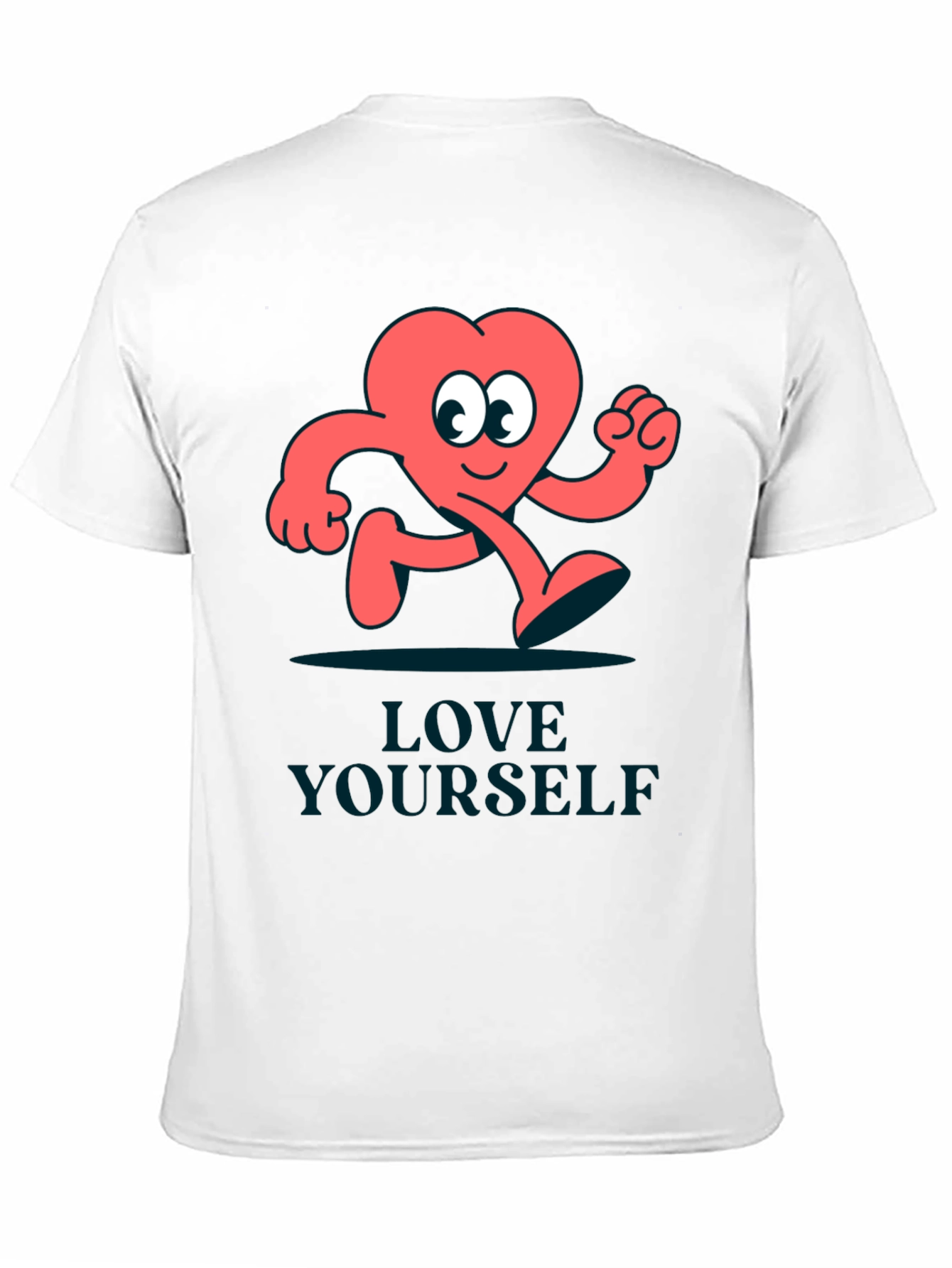Love Yourself T-Shirt - Funny Heart Design
