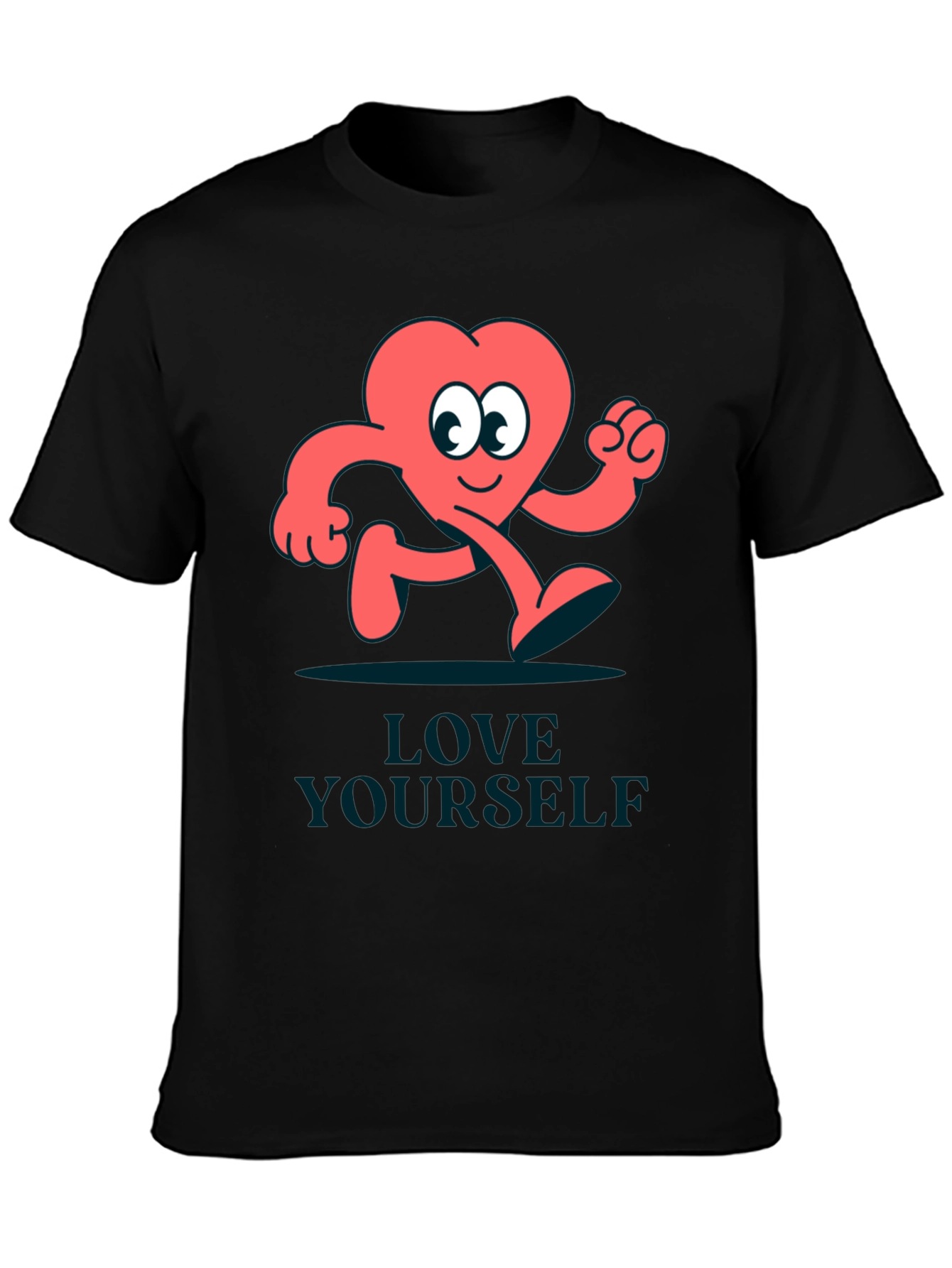 Love Yourself T-Shirt - Funny Heart Design