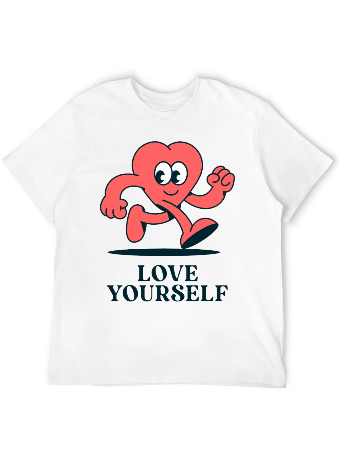 Love Yourself T-Shirt - Funny Heart Design
