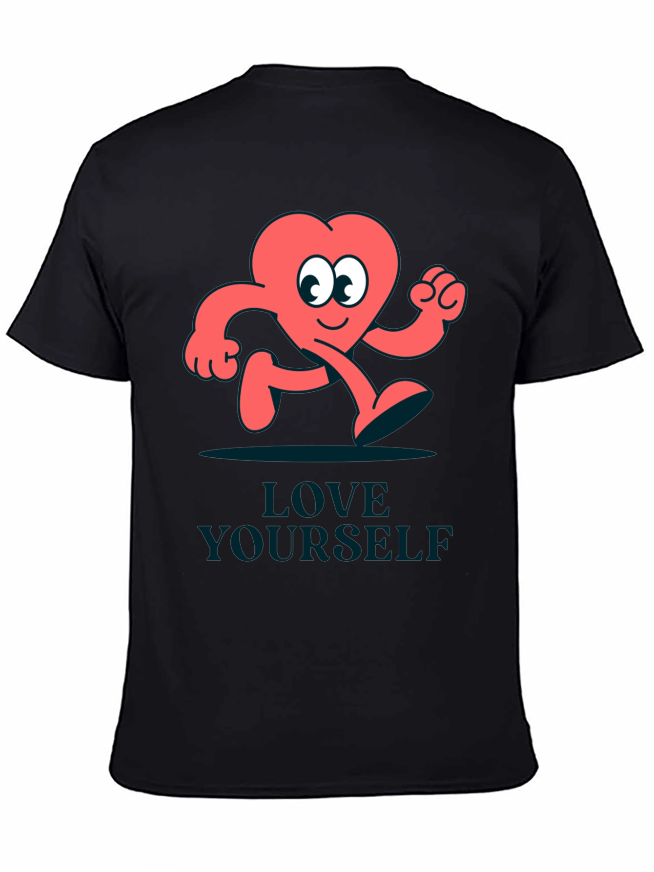 Love Yourself T-Shirt - Funny Heart Design