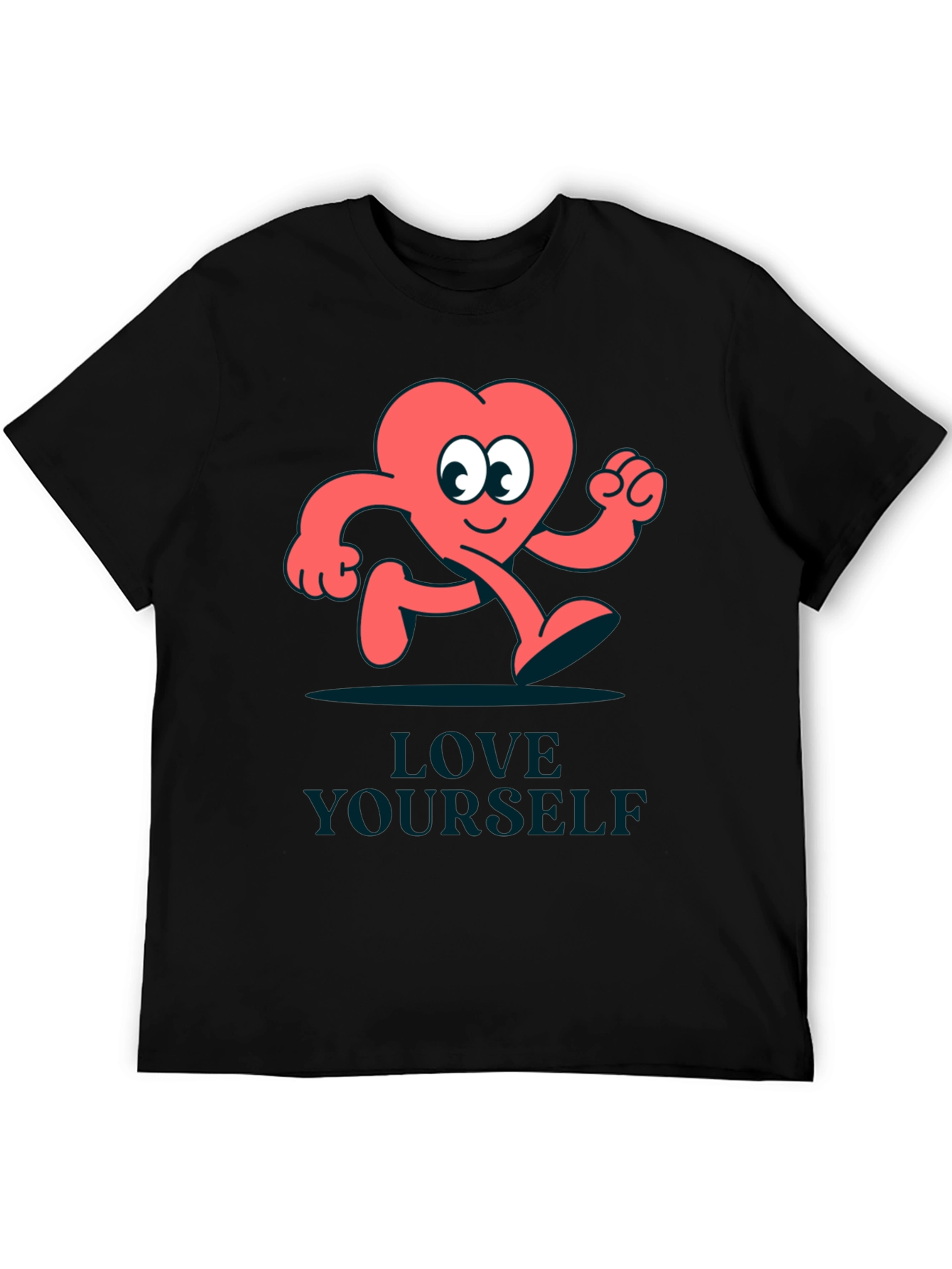 Love Yourself T-Shirt - Funny Heart Design