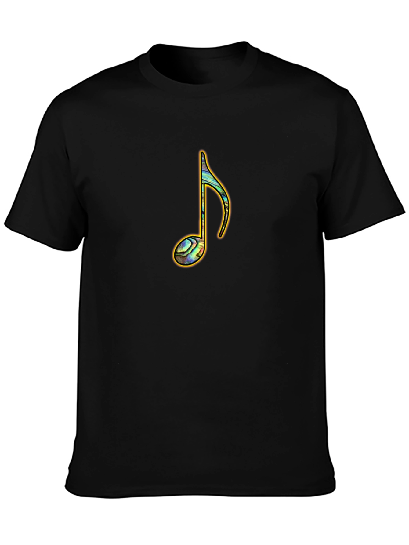 Stylish Music Note Graphic T-Shirt