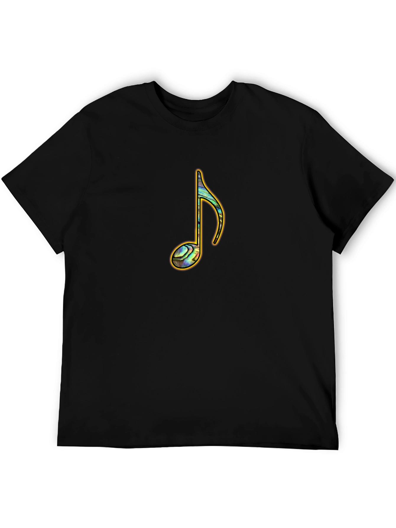 Stylish Music Note Graphic T-Shirt