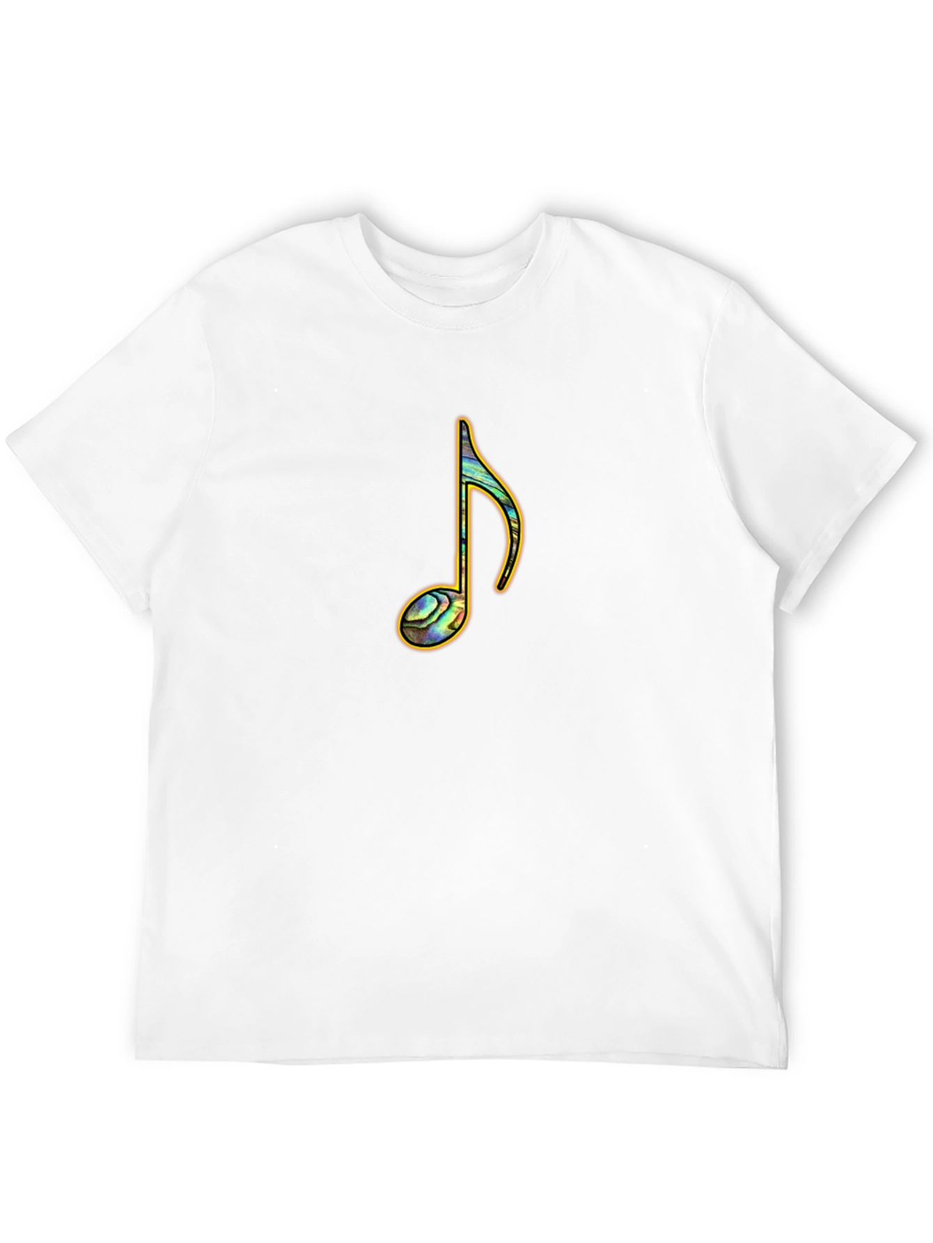 Stylish Music Note Graphic T-Shirt