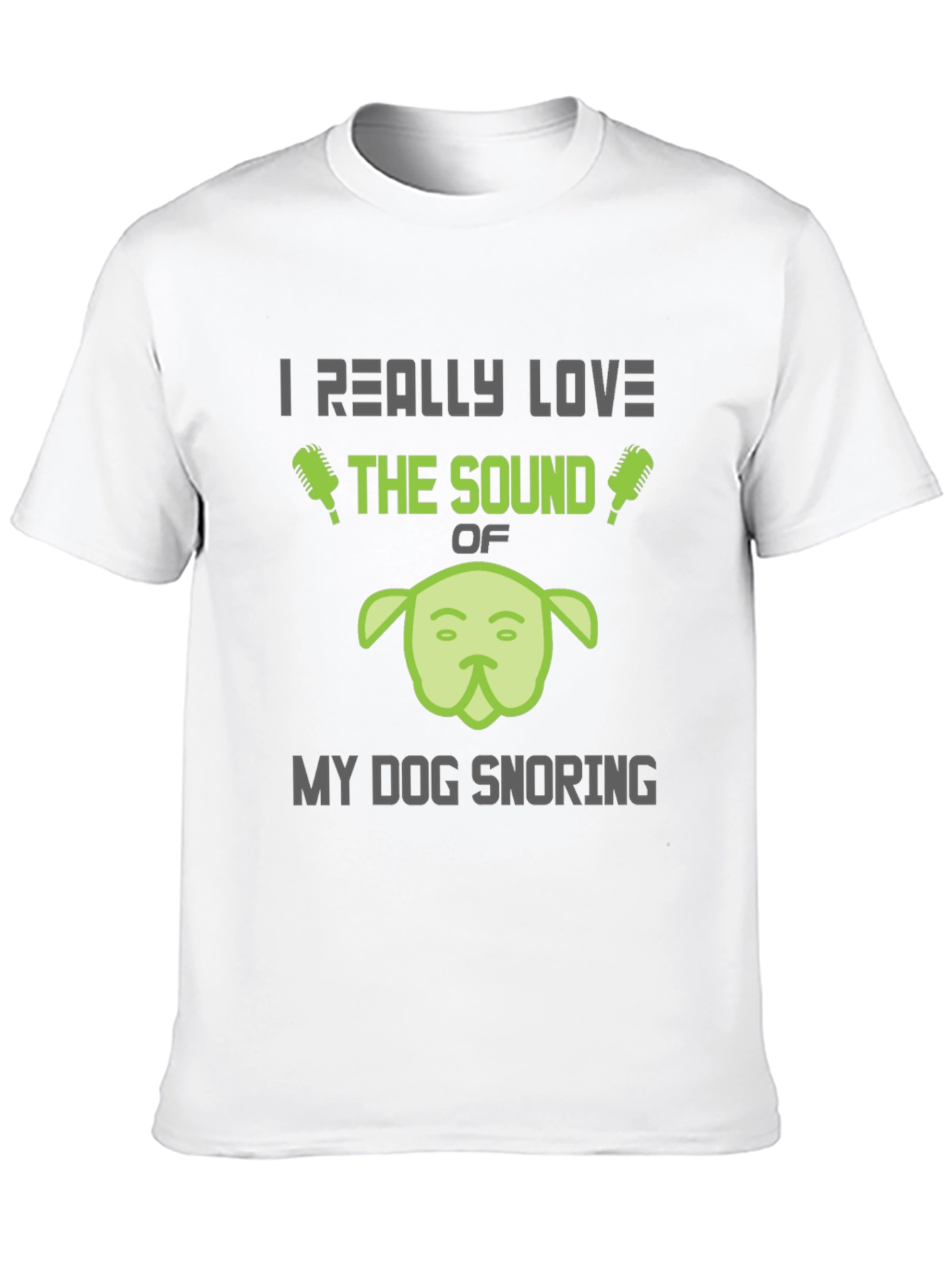 Funny Dog Snoring T-Shirt