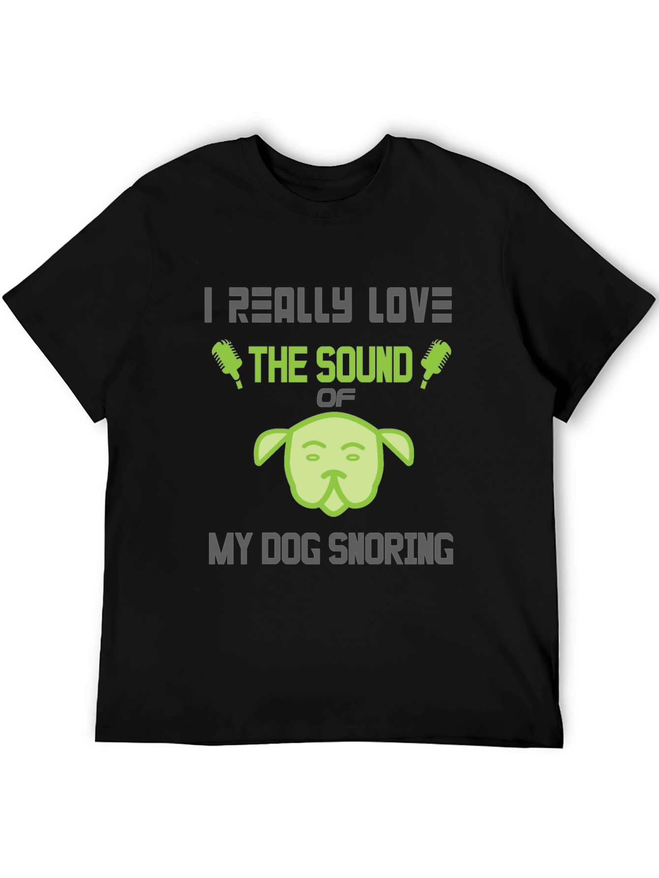 Funny Dog Snoring T-Shirt
