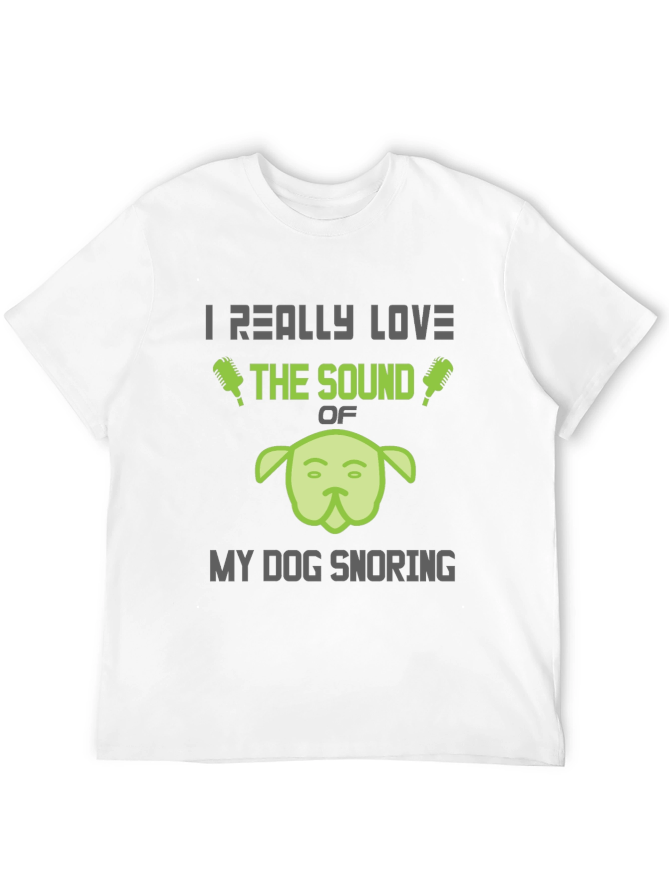 Funny Dog Snoring T-Shirt