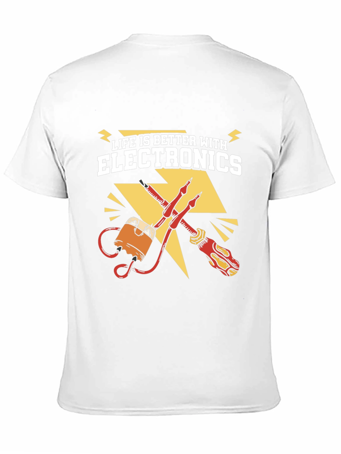 Life is Better with Electronics Graphic T-Shirt