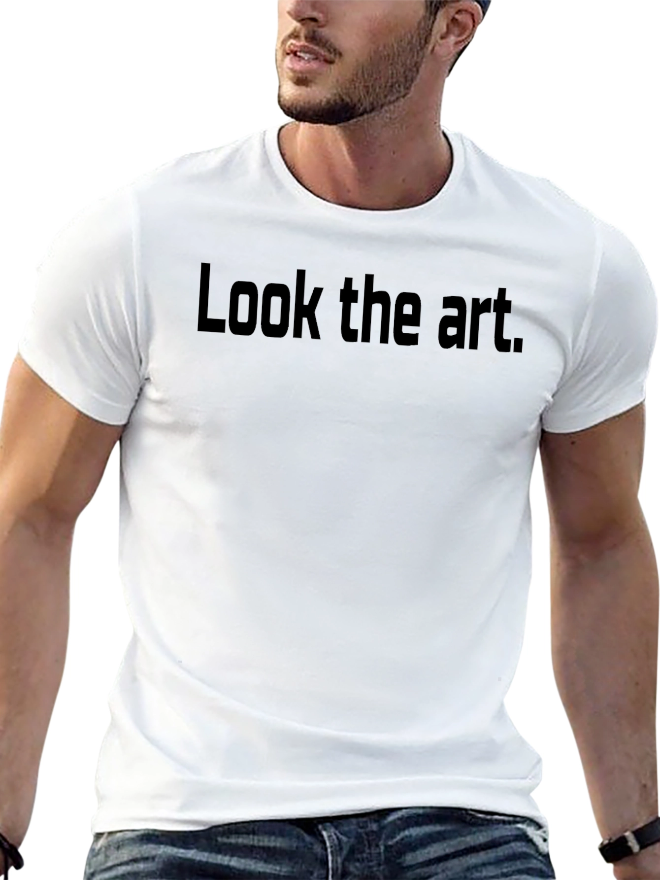 Look the Art Graphic T-Shirt - Modern Style
