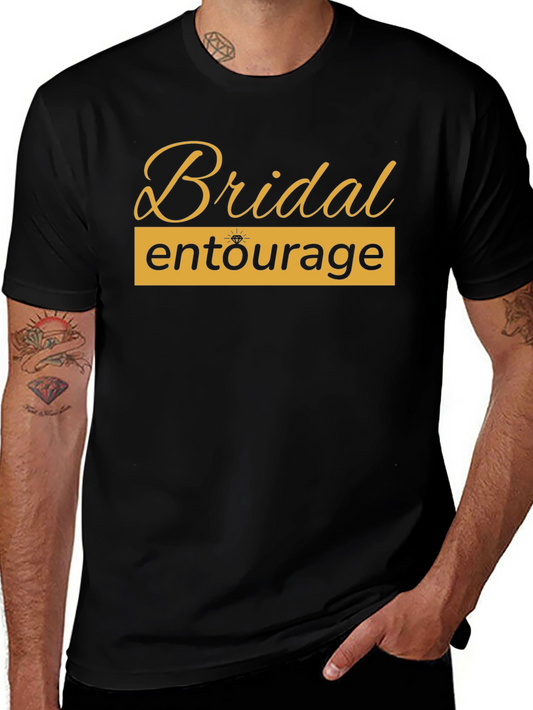 Bridal Entourage T-Shirt - Wedding Party Crew Tee